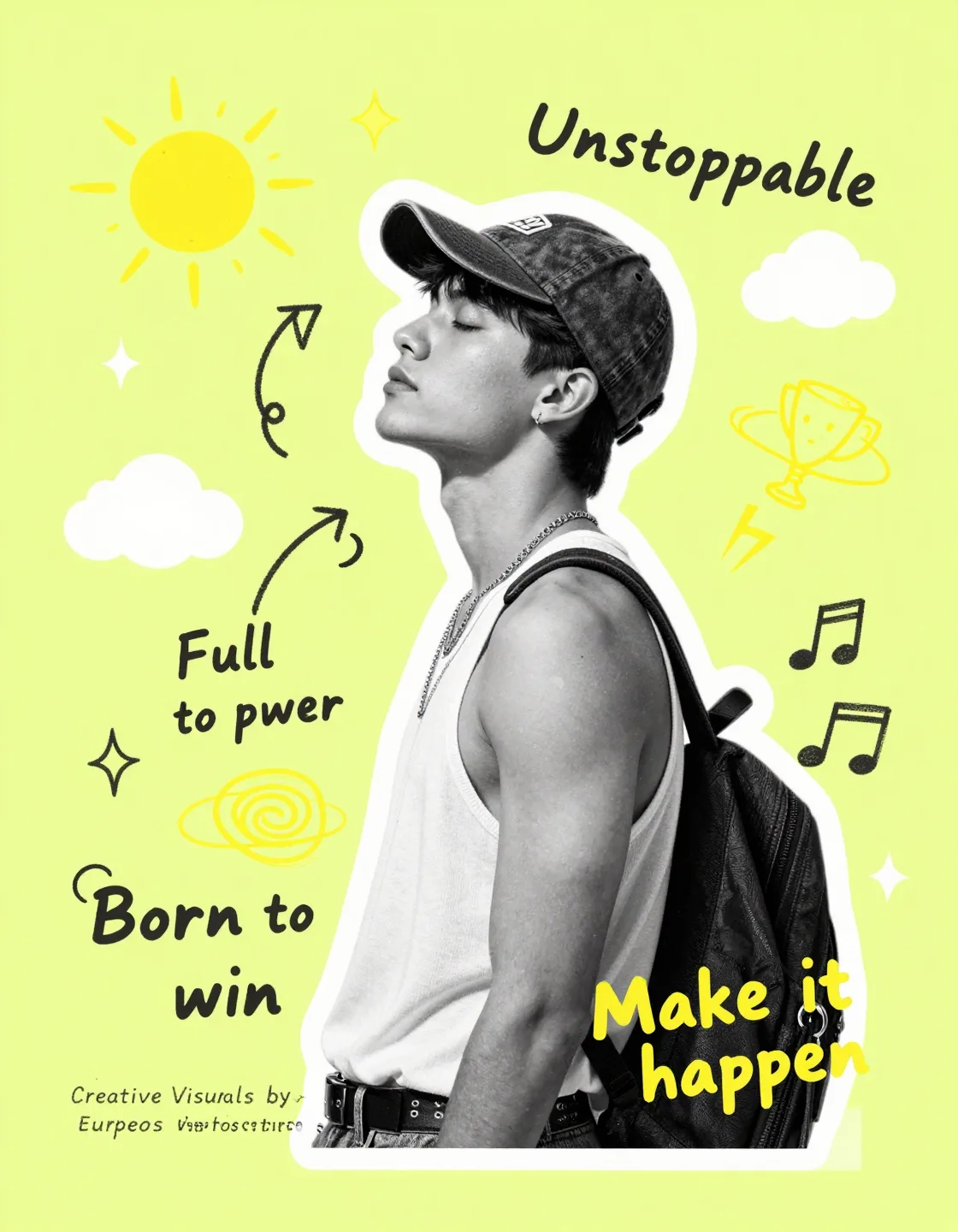 Create An Original Y2K-Inspired Scrapbook Collage AI Photo Prompt generated preview