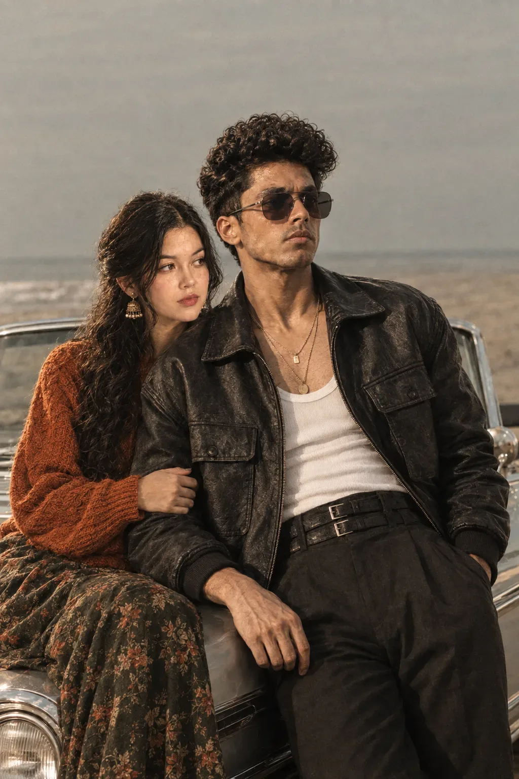 Create An Ultra Realistic Cinematic Romantic Portrait AI Photo Prompt preview example result