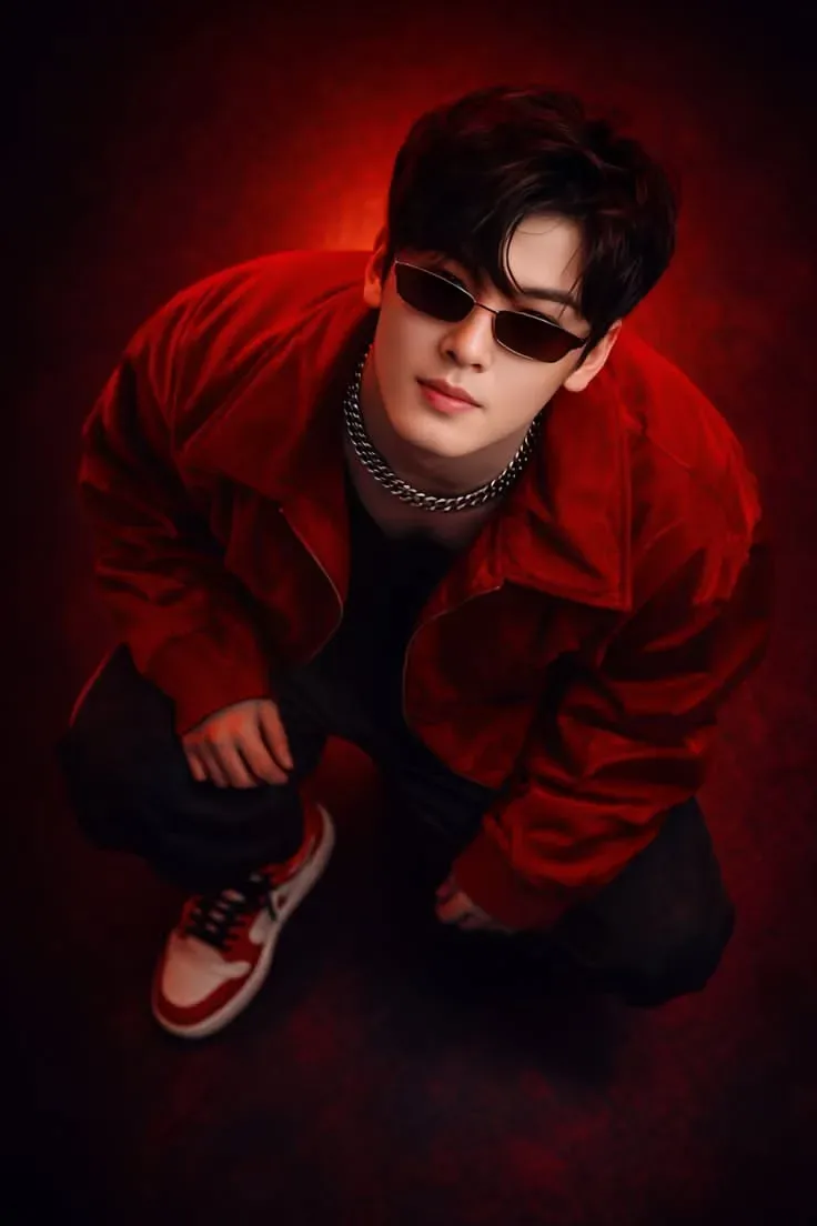 Crimson Urban Cyberpunk AI Photo Prompt preview example result