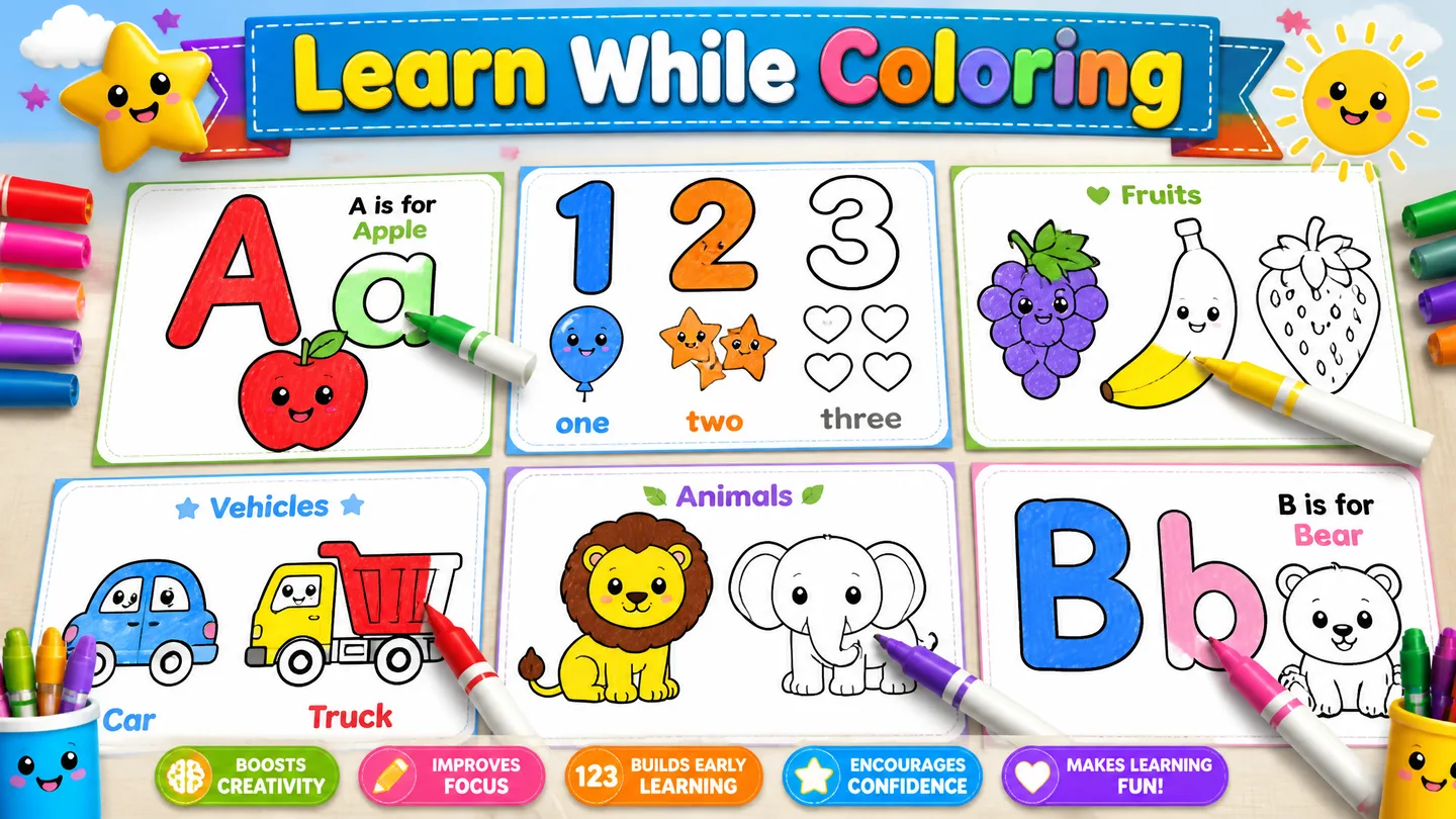 Design A Premium Children'S Educational Screenshot AI Photo Prompt generated preview