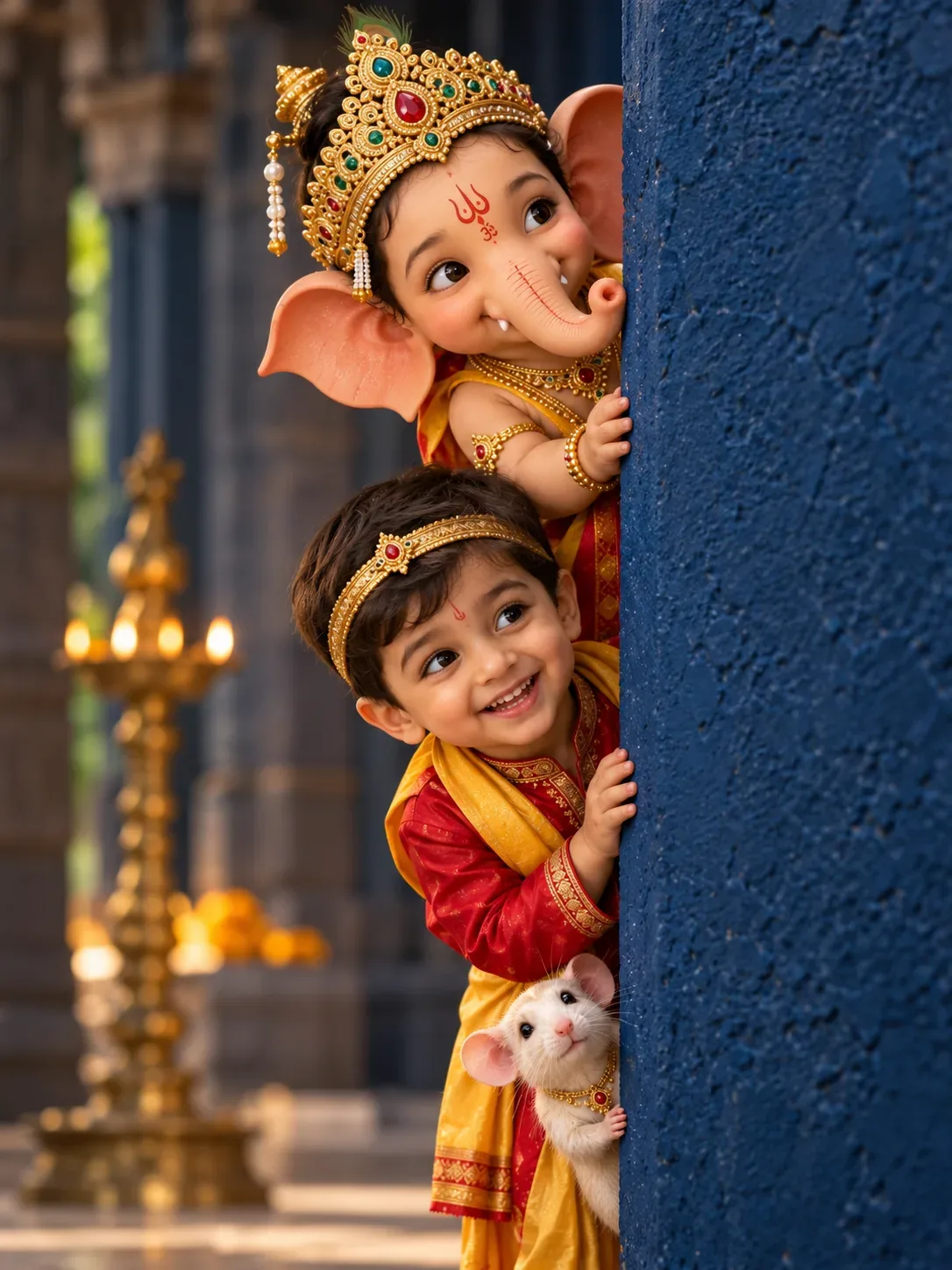 Divine Devotional Blessing AI Photo Prompt preview example result