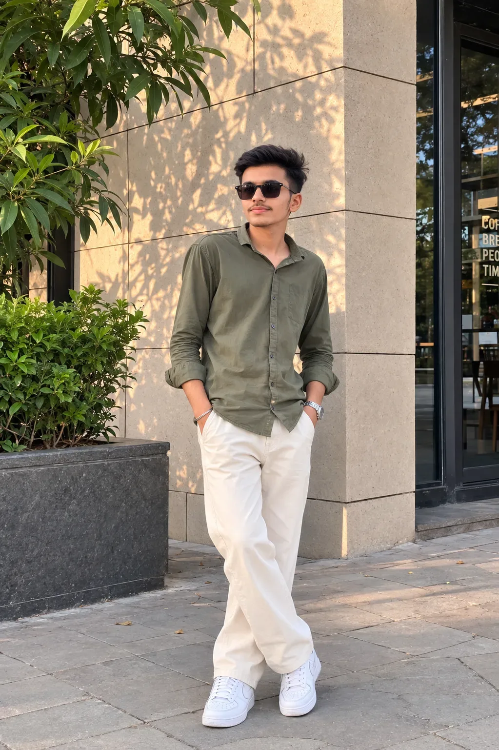 Effortless Style Classy & Confident Look AI Photo Prompt preview example result