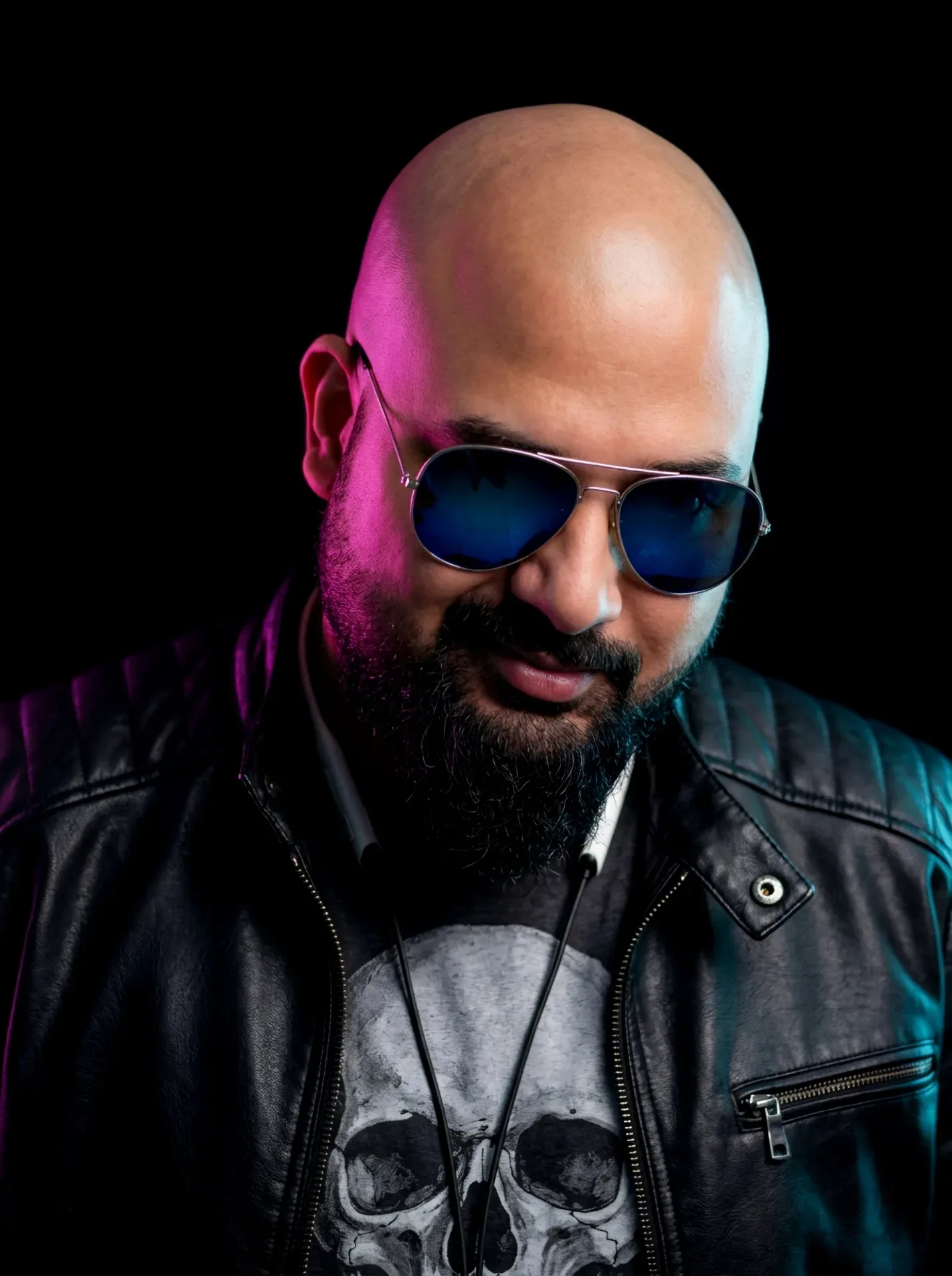 Evil Bald Person AI Photo Prompt preview example result