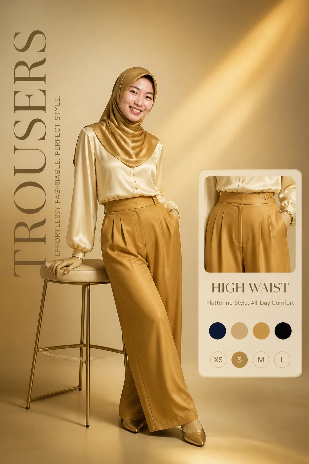 Fashion Advertisement Poster AI Photo Prompt generated preview