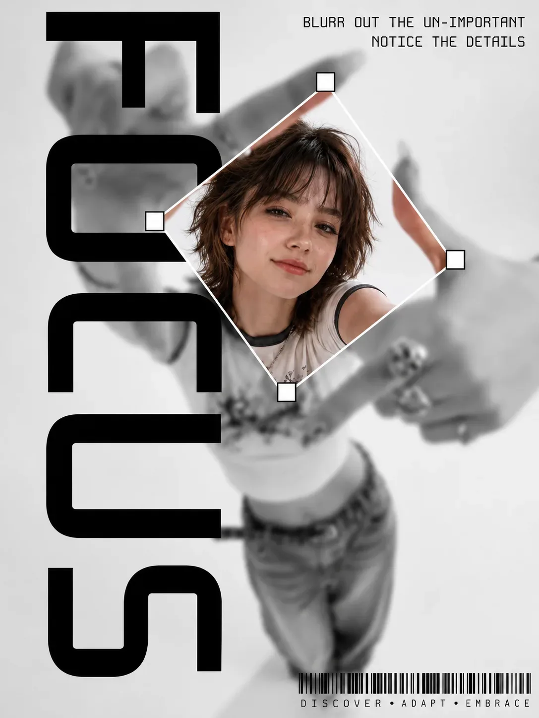 FOCUS: The Art Of Attention AI Photo Prompt preview example result