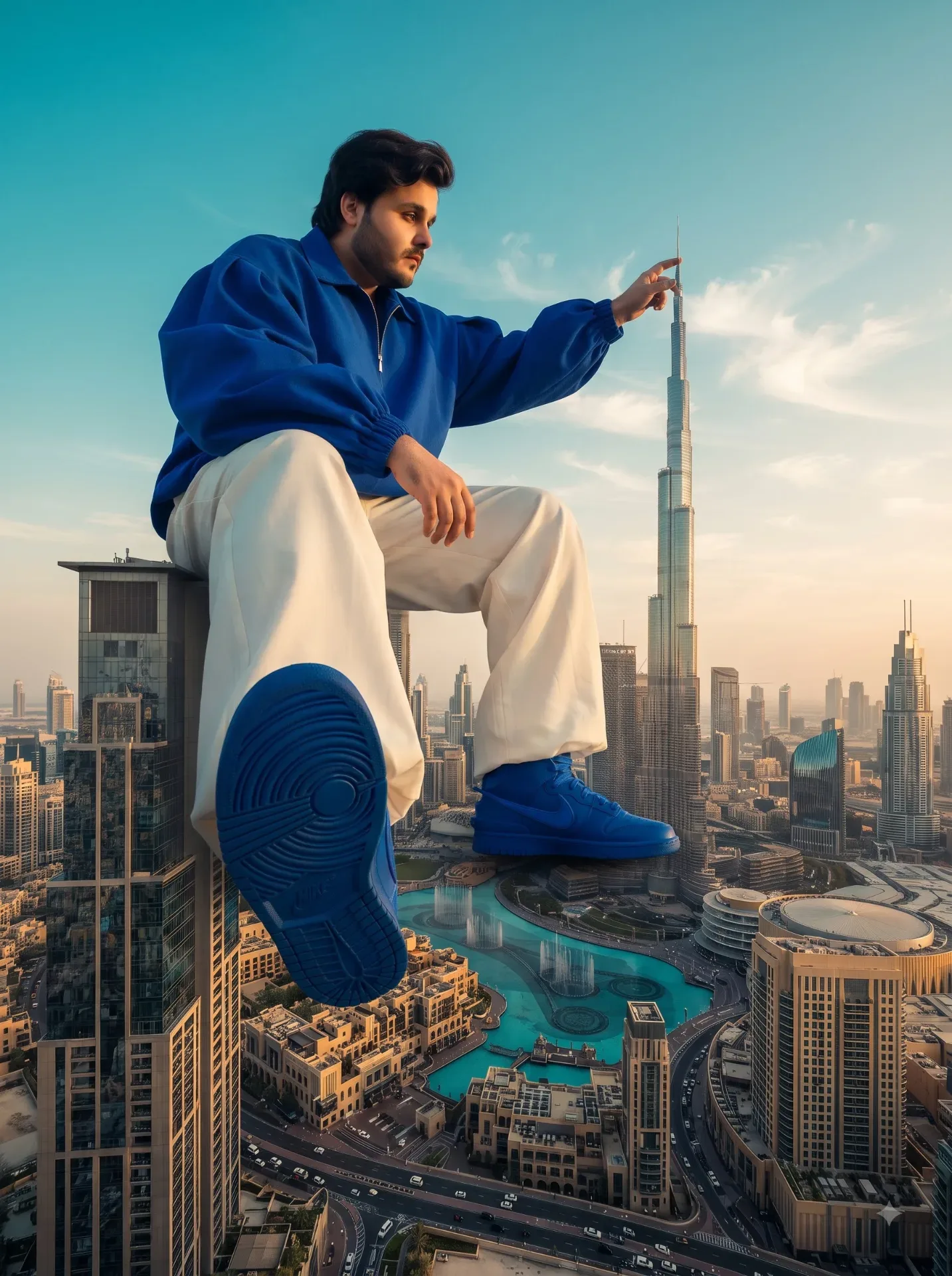 Giant-scale Photography In Dubai AI Photo Prompt preview example result