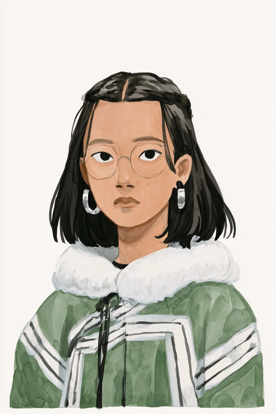 Girl The Character In Reference Image 1 AI Photo Prompt generated preview