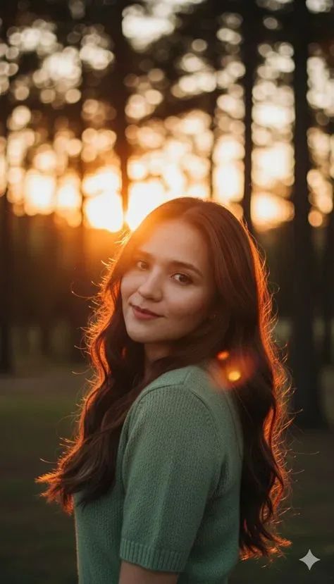 Golden Hour Cinematic Glow AI Photo Prompt preview example result
