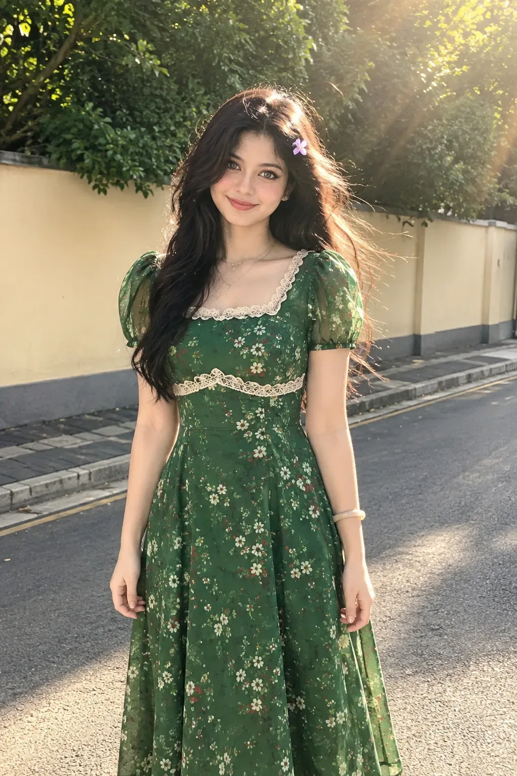 Golden Hour Garden Dream AI Photo Prompt preview example result