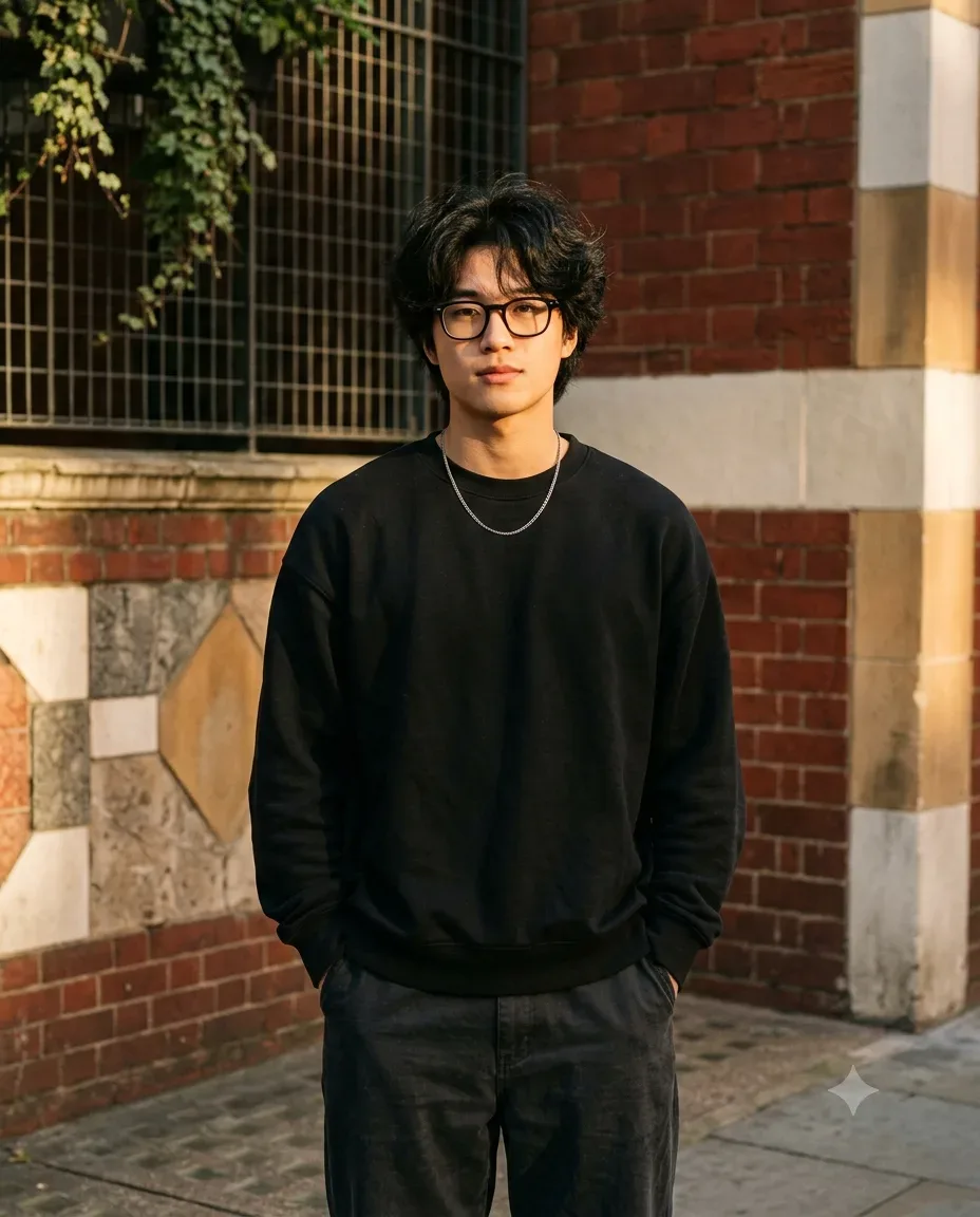Golden Shadow Portrait AI Photo Prompt preview example result