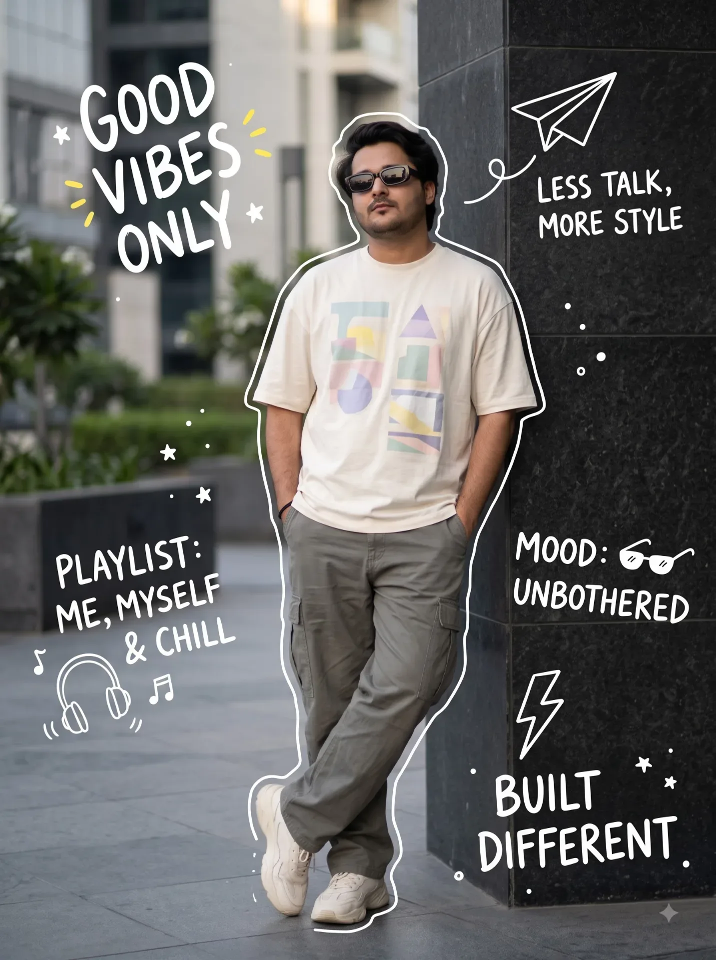 GOOD VIBES ONLY Master AI Photo Prompt preview example result