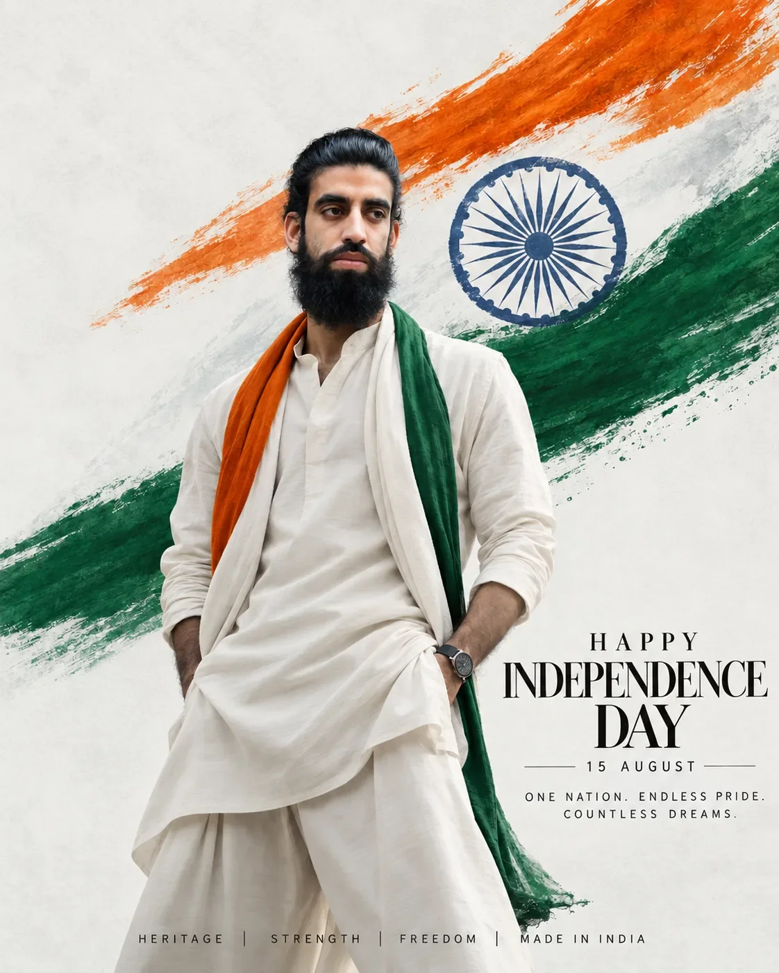 Happy Independence Day AI Photo Prompt Edition 2 preview example result