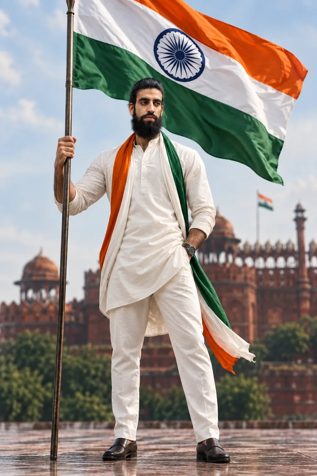 Happy Independence Day AI Photo Prompt preview example result