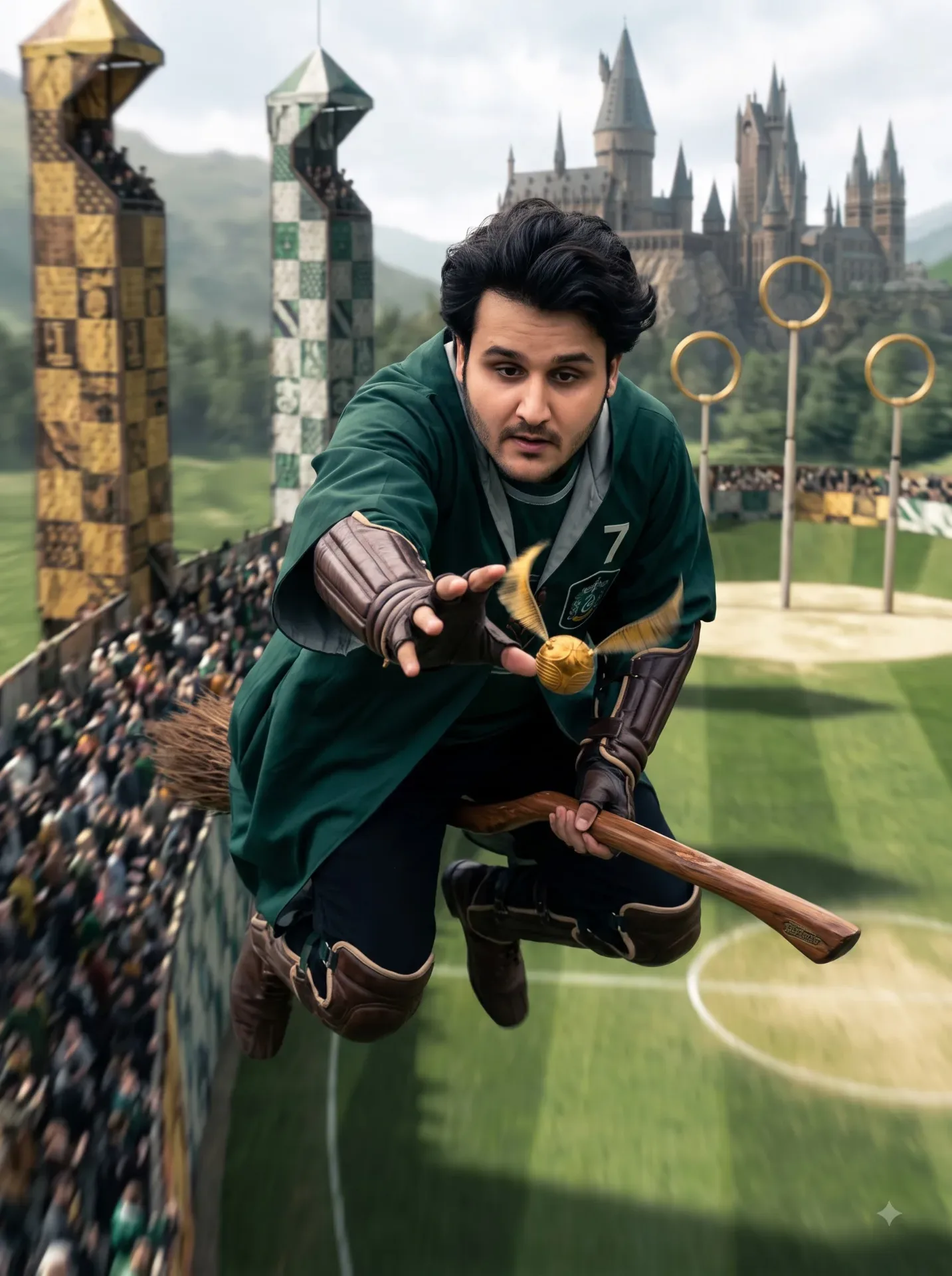 Harry Potter Scene AI Photo Prompt preview example result