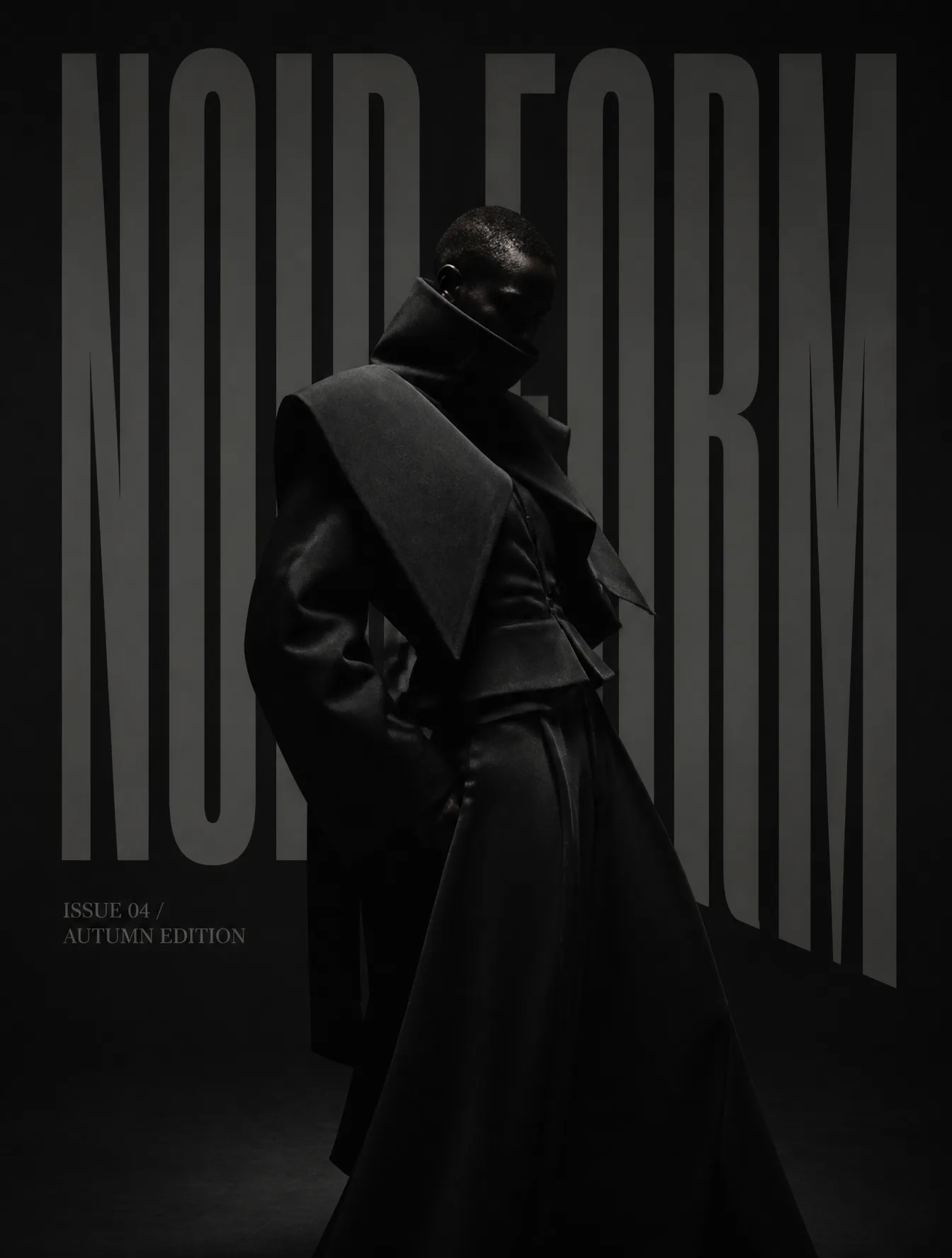 High-Fashion Editorial Portrait Inside An Enormous AI Photo Prompt generated preview