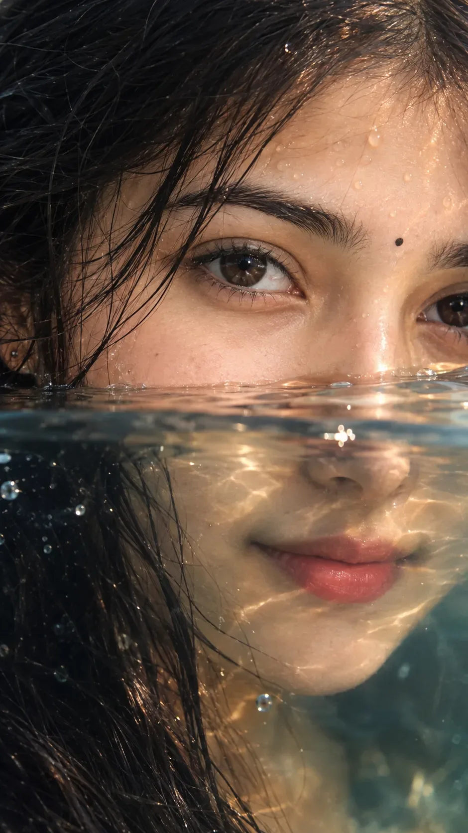 In Water Beauty AI Photo Prompt preview example result