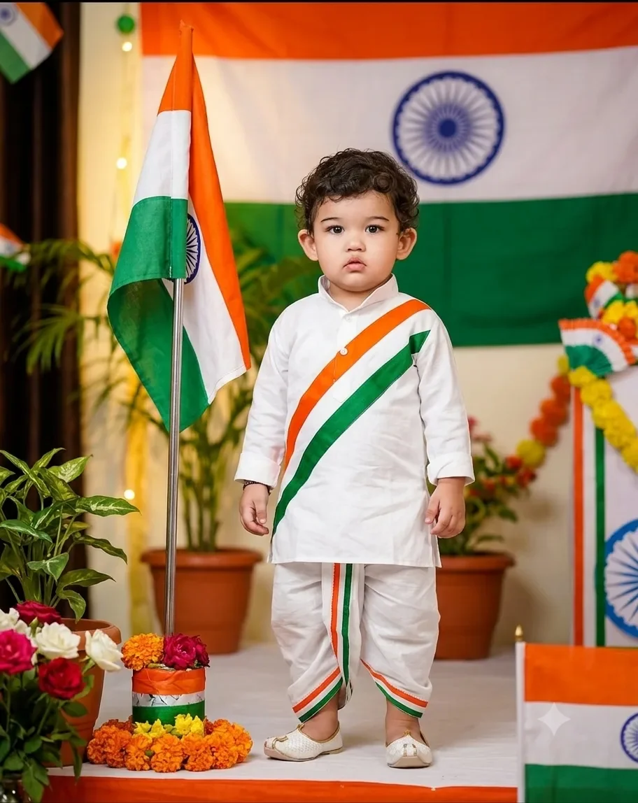 Independence day celebration AI Photo Prompt preview example result