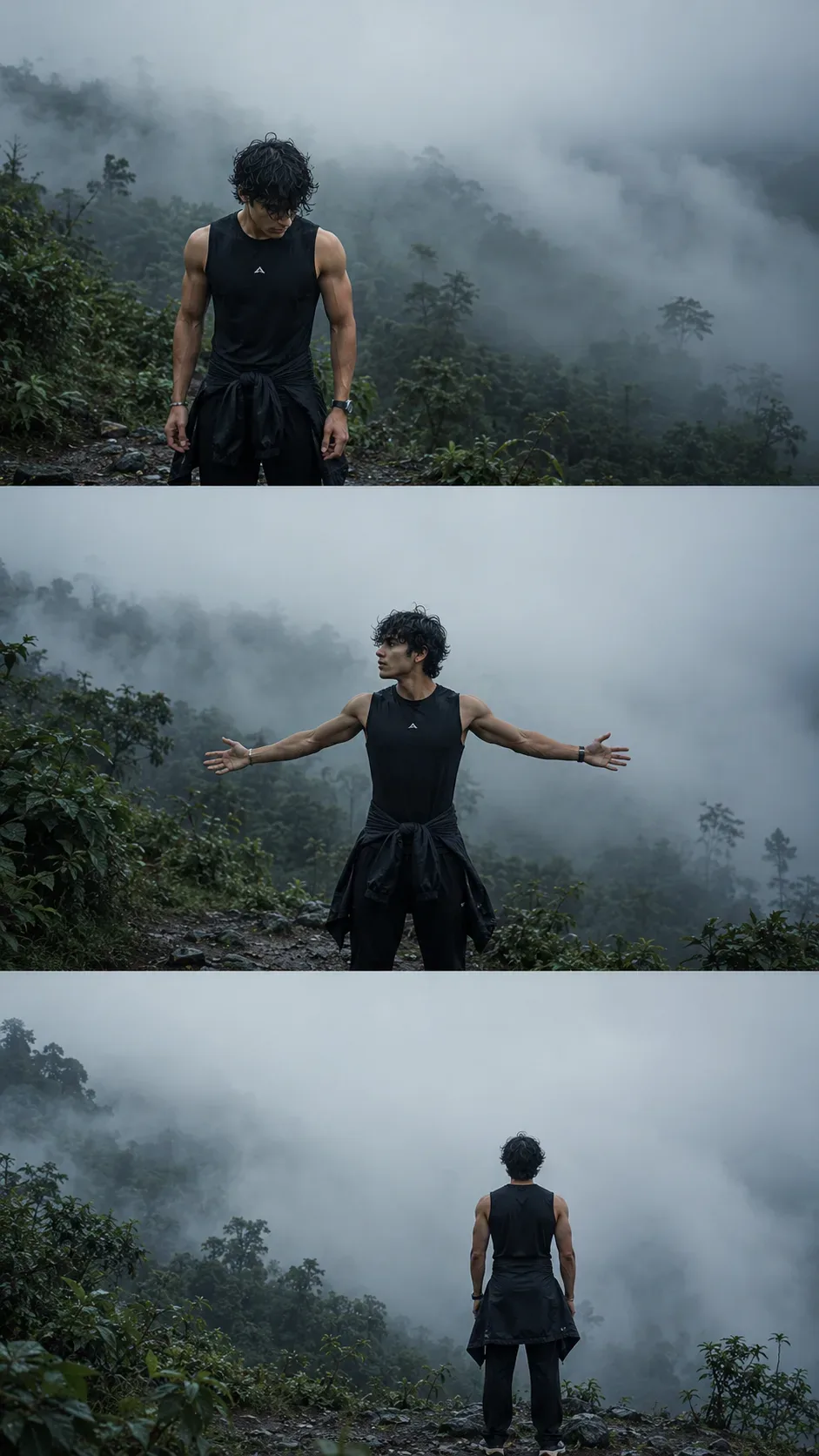Into The Mist Find Your Strength AI Photo Prompt preview example result