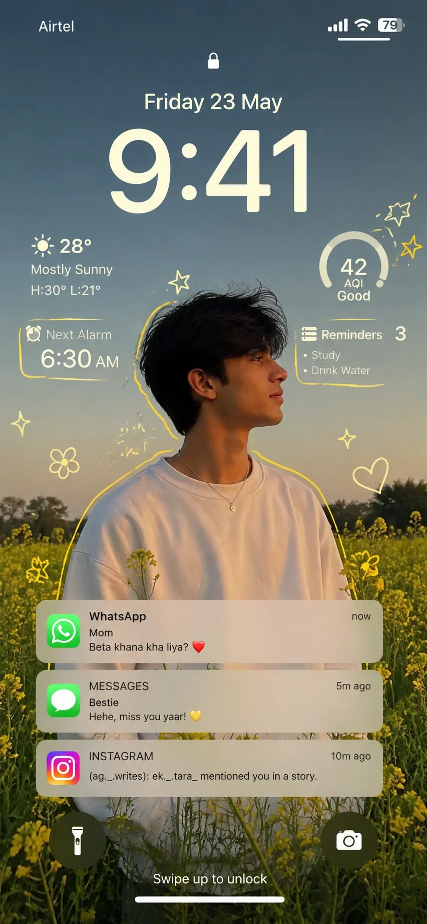 Iphone Wallpaper For Both Boys And Girls AI Photo Prompt preview example result