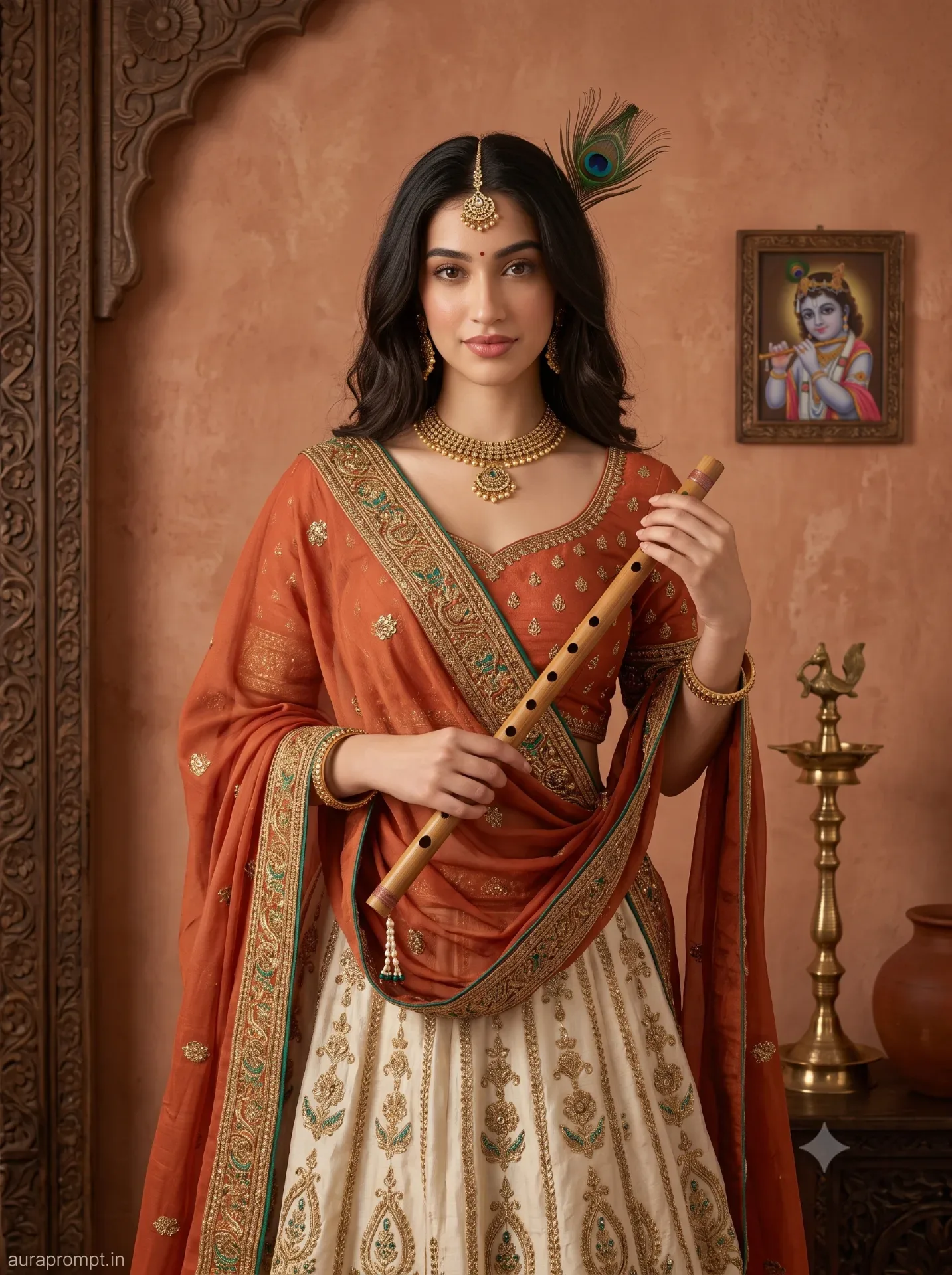 Janmashtami AI Photo Prompts AI Photo Prompt preview example result