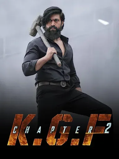 K G F Chapter 2 Cinematic Poster AI Photo Prompt preview example result