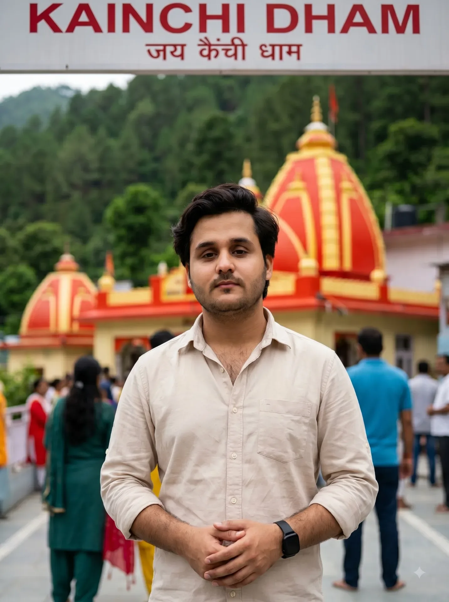 Kainchi Dham Neem Karori AI Photo Prompt preview example result