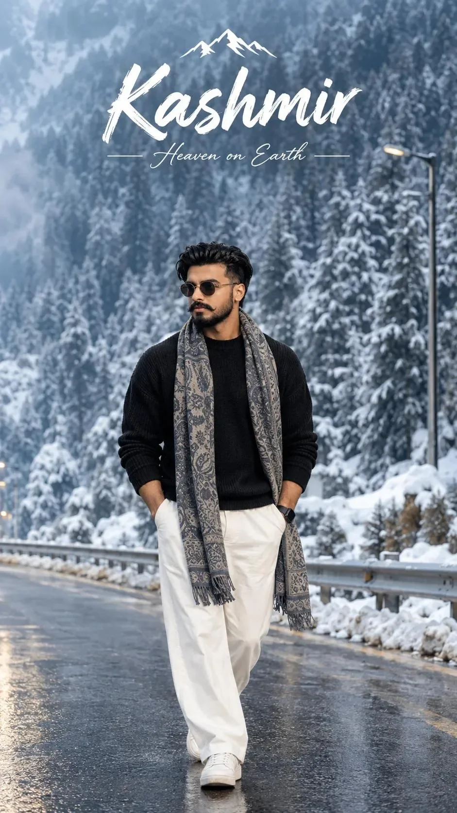 Kashmir Heaven on Earth AI Photo Prompt preview example result