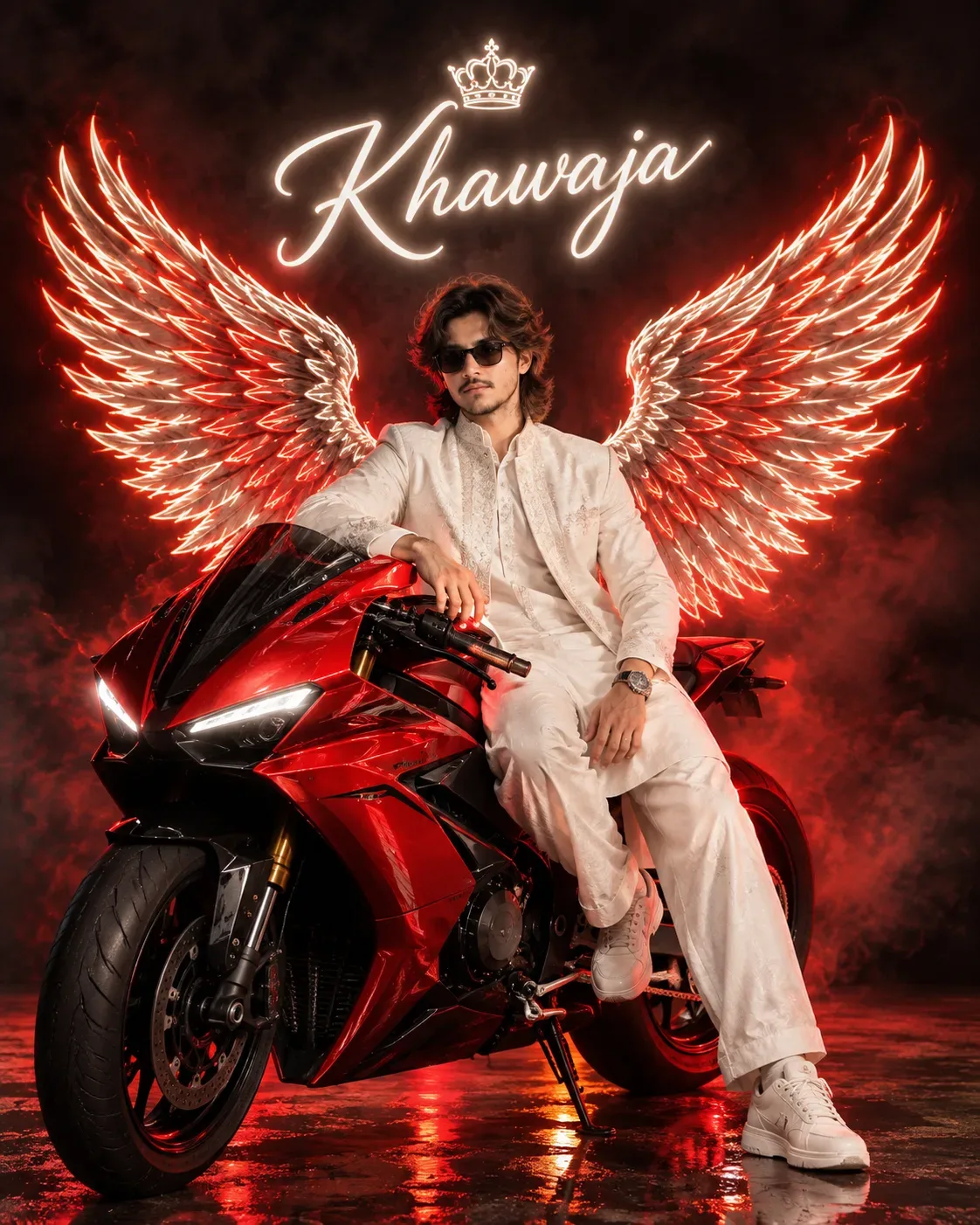 Khawaja Wings Of Fire AI Photo Prompt preview example result