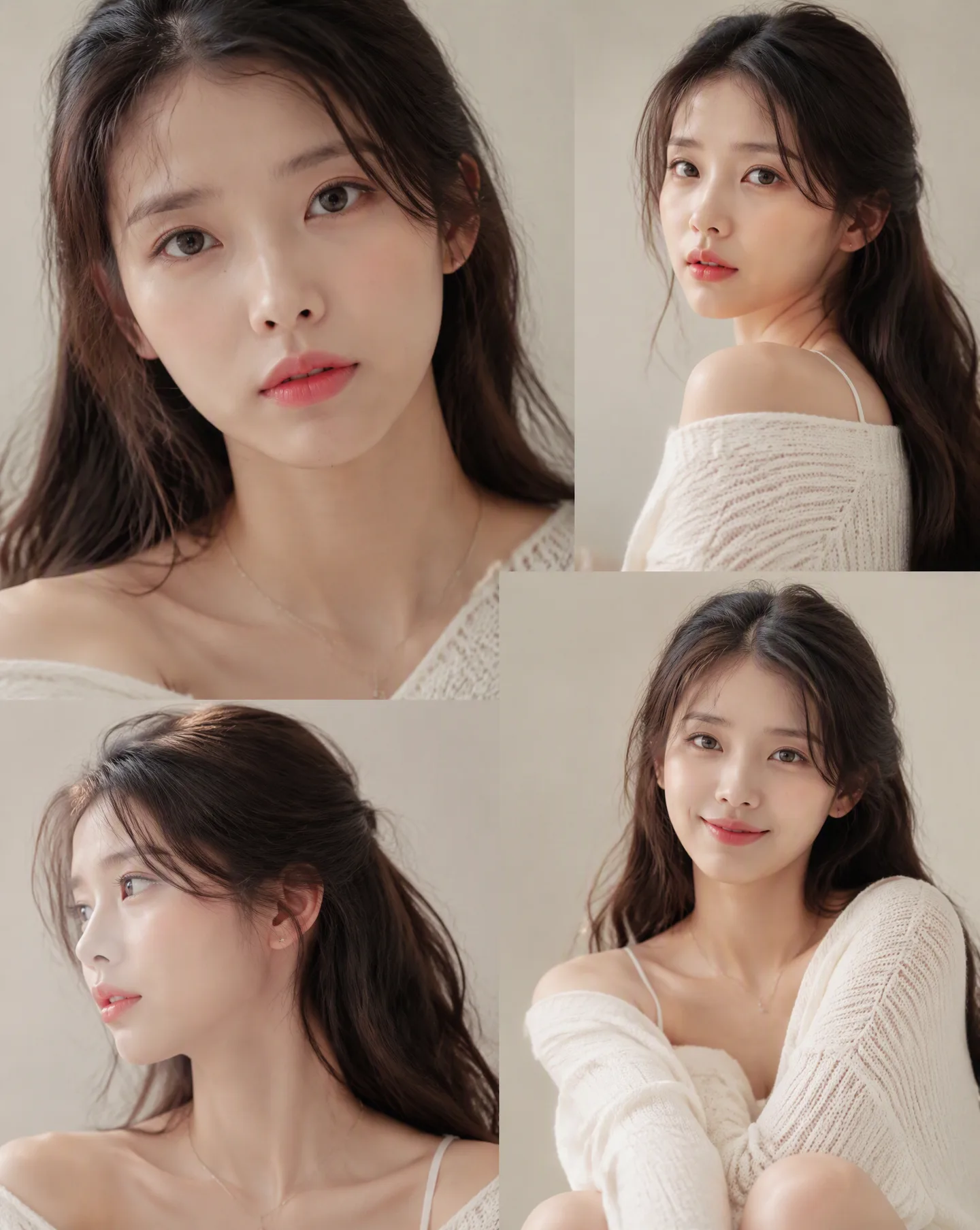 Korean Beauty Portrait Of A Cute AI Photo Prompt generated preview