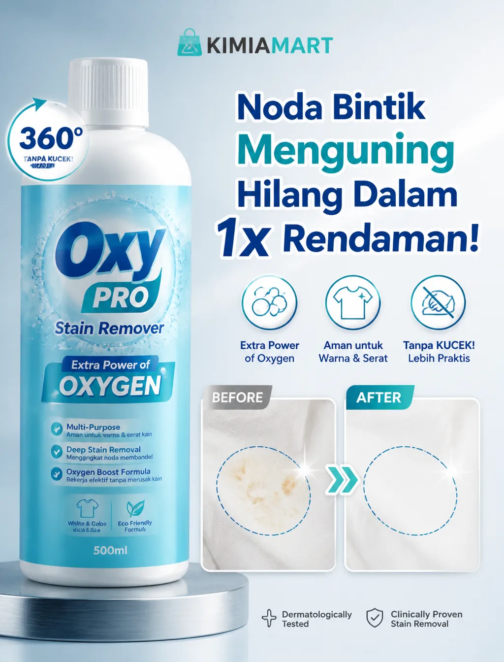 Logo Kimiamart Rgambar Oxy Pro Stain AI Photo Prompt generated preview