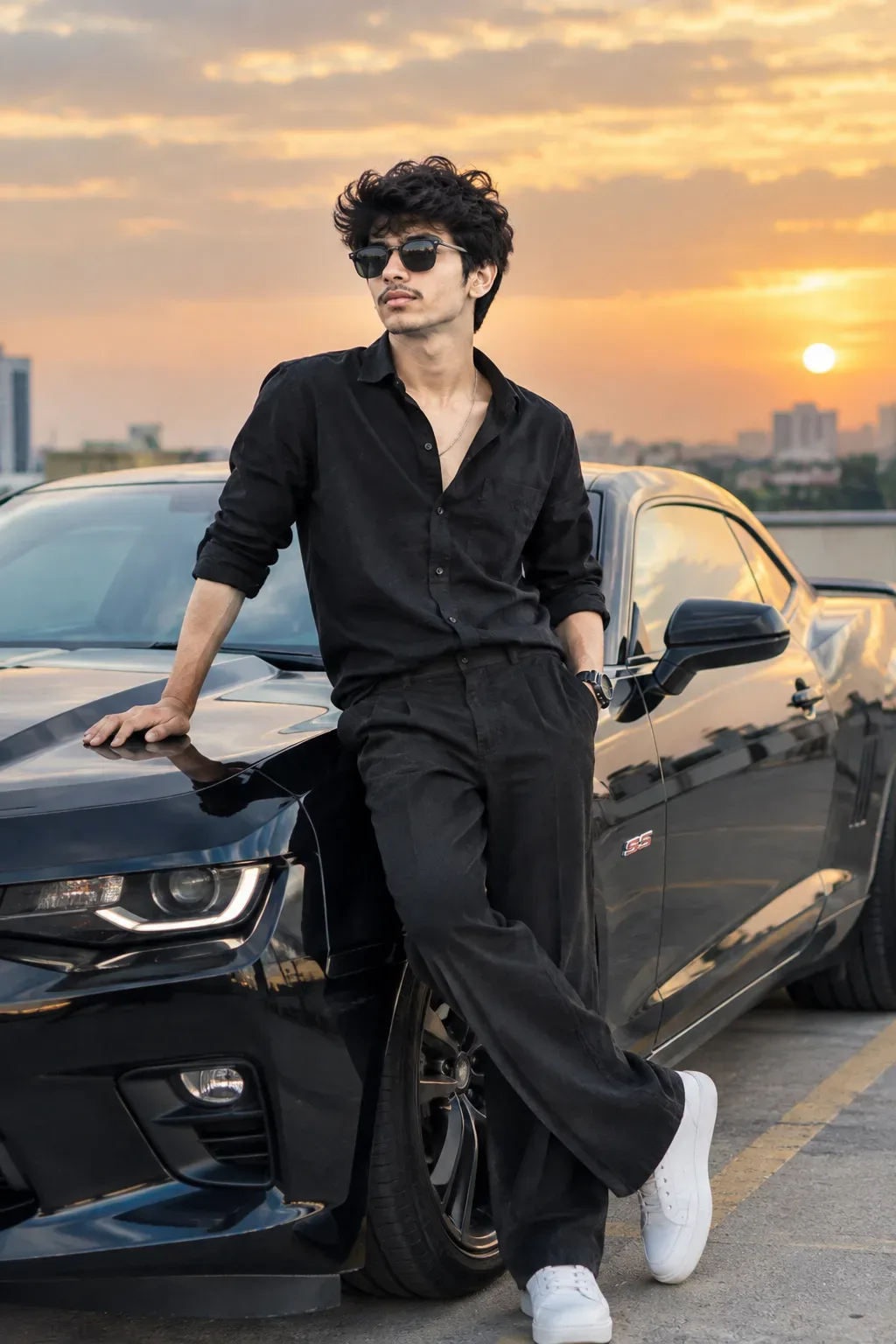 Luxury Fashion + Sports Car + Cinematic + Ultra Realistic + 4K/8K AI Photo Prompt preview example result