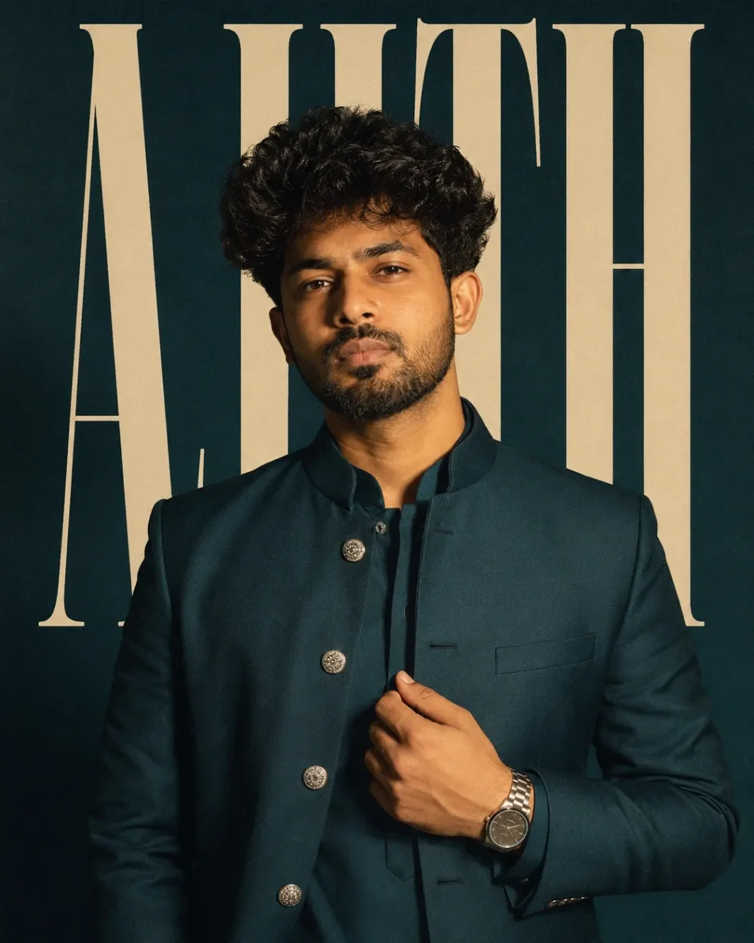 Luxury Magazine Cover Portrait AI Prompt | Premium Editorial Fashion Poster preview example result