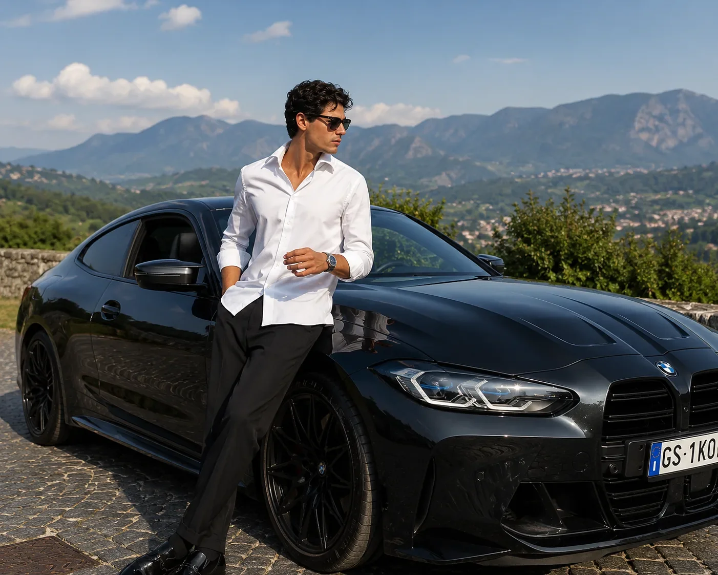 Luxury Performance Car Editorial Ultra Premium Automotive Fashion Campaign AI Photo Prompt preview example result