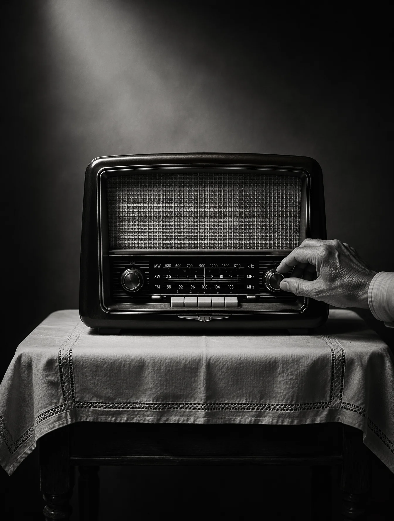 Make A Black And White Poster AI Photo Prompt generated preview