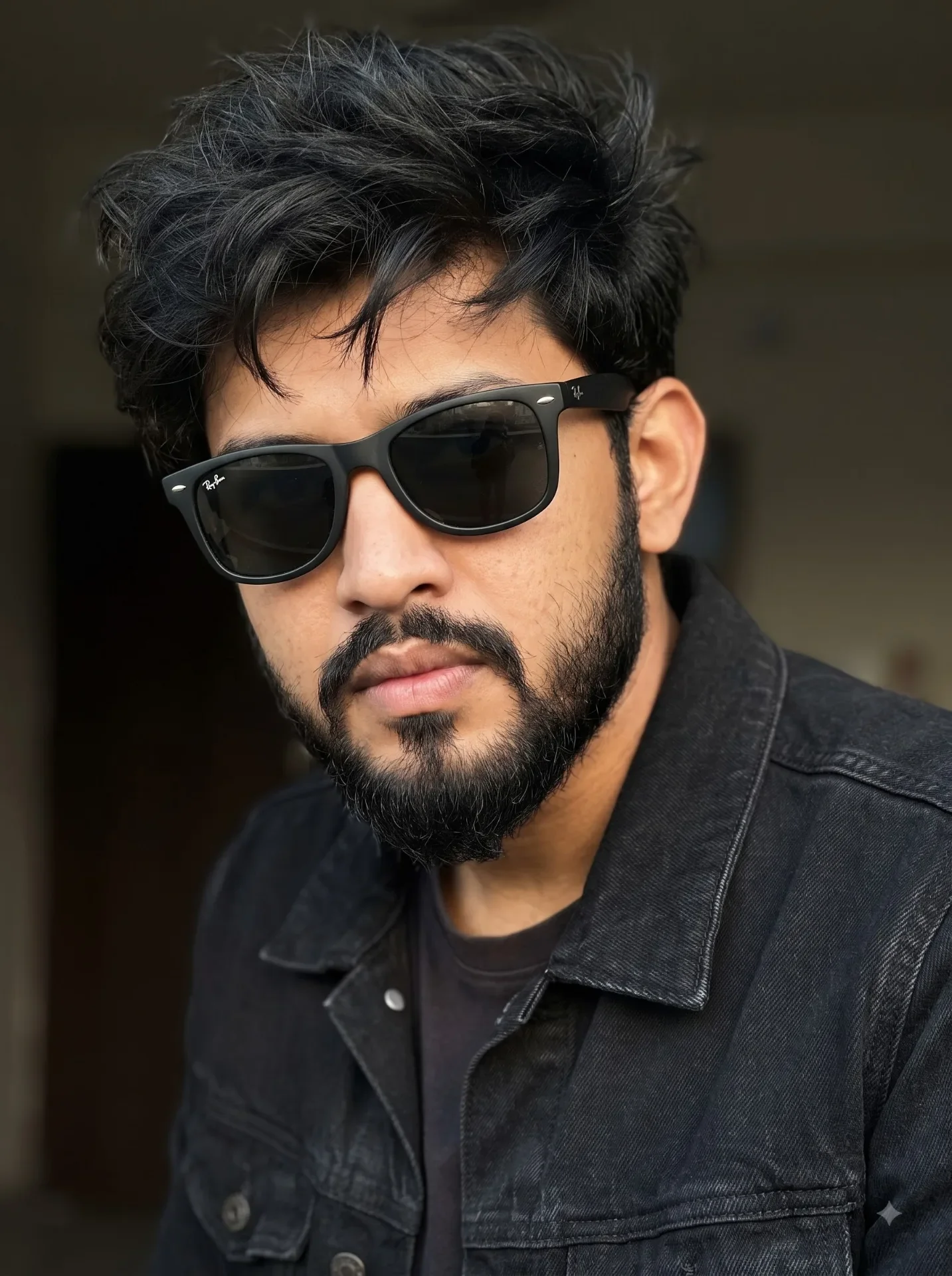 Man In Black Goggles AI Photo Prompt preview example result