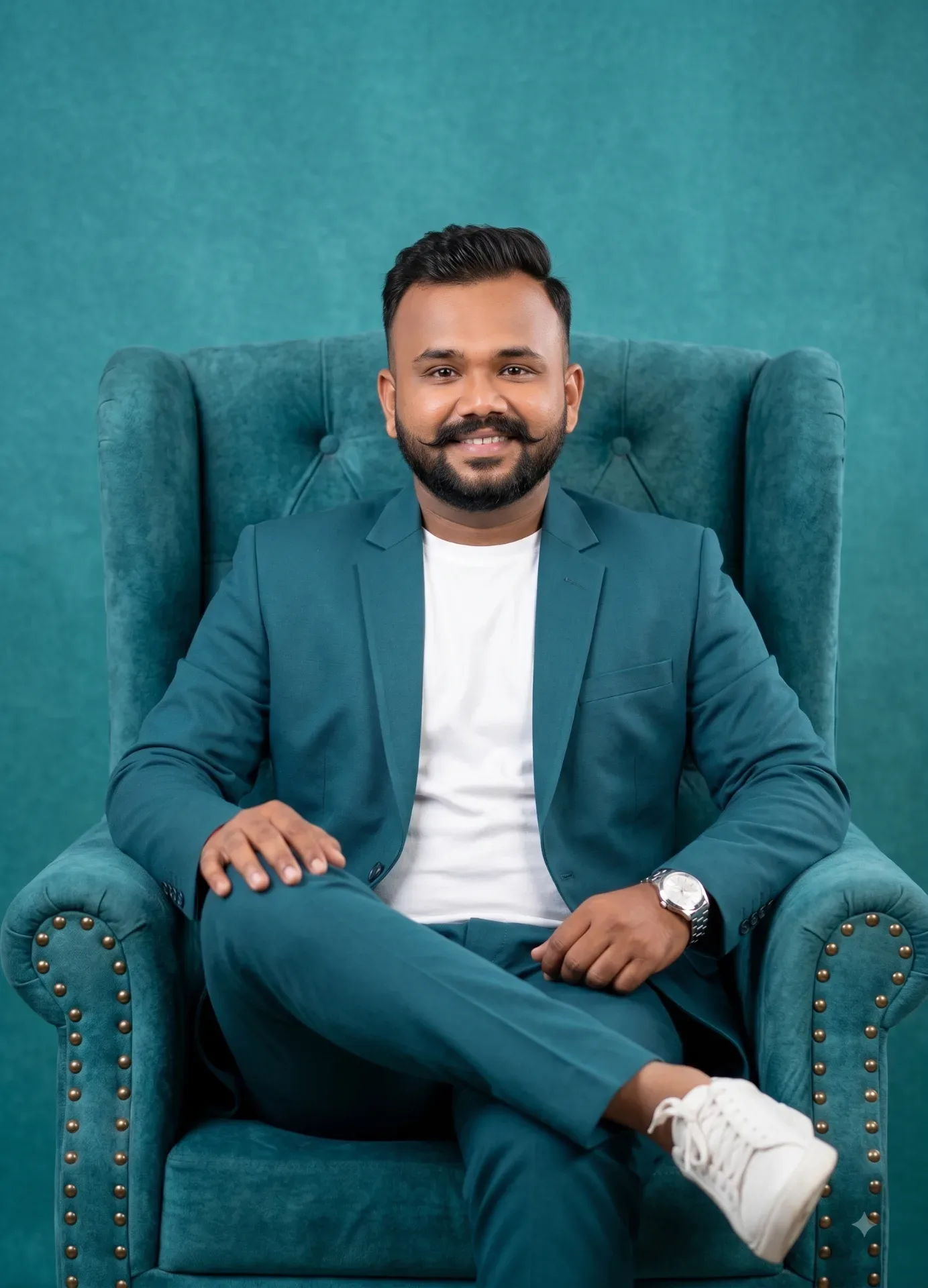 Man In Suit AI Photo Prompt preview example result