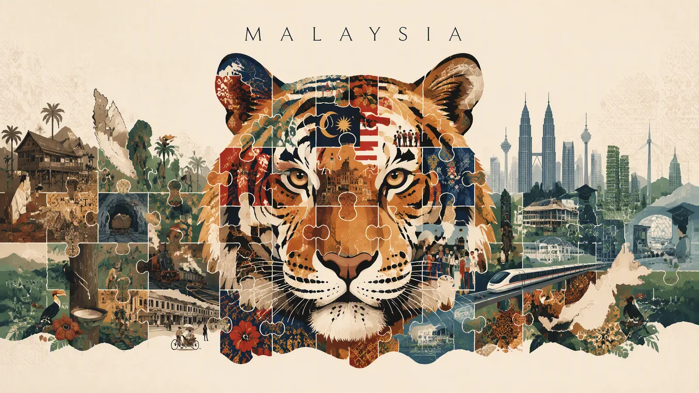 Master Prompt Landscape Merdeka Postermalaysia Many Pieces AI Photo Prompt generated preview
