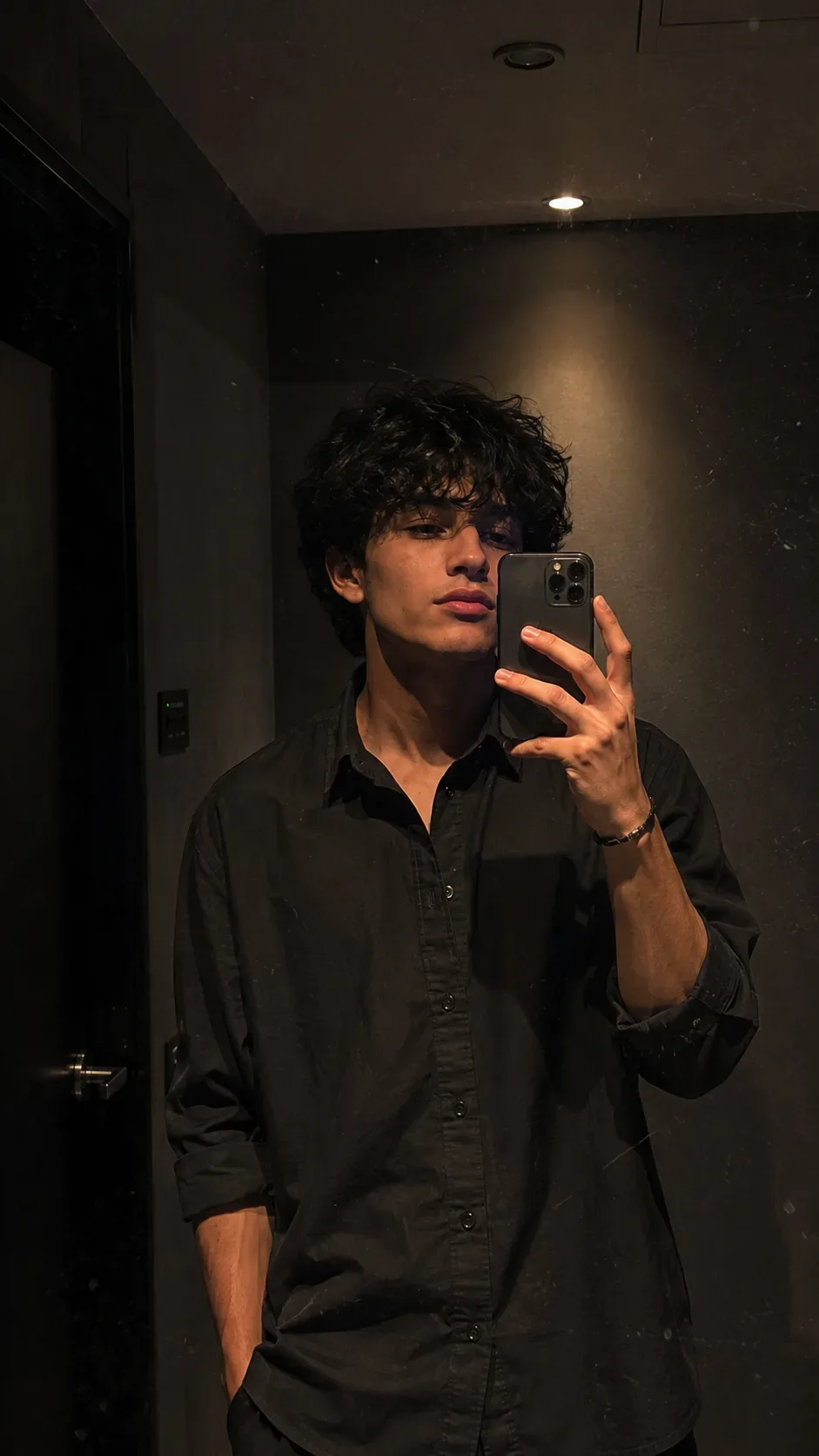 Midnight Reflection Quiet Confidence AI Photo Prompt preview example result