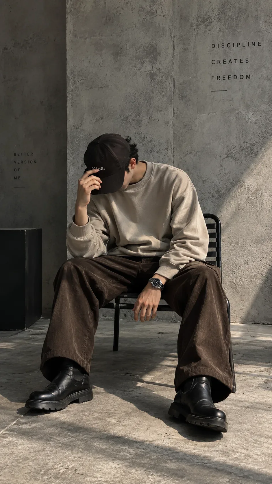 Minimalist Fashion Editorial Photoshoot AI Photo Prompt preview example result