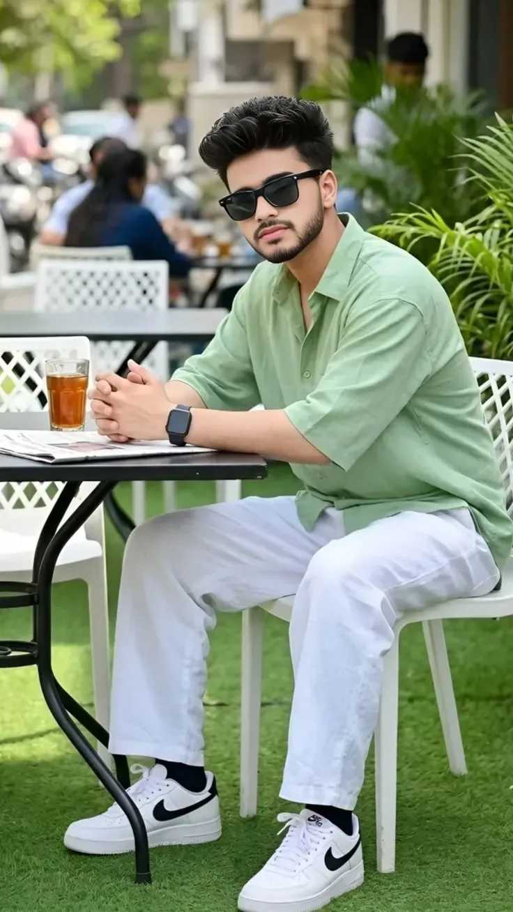 Modern Desi Casual AI Photo Prompt preview example result