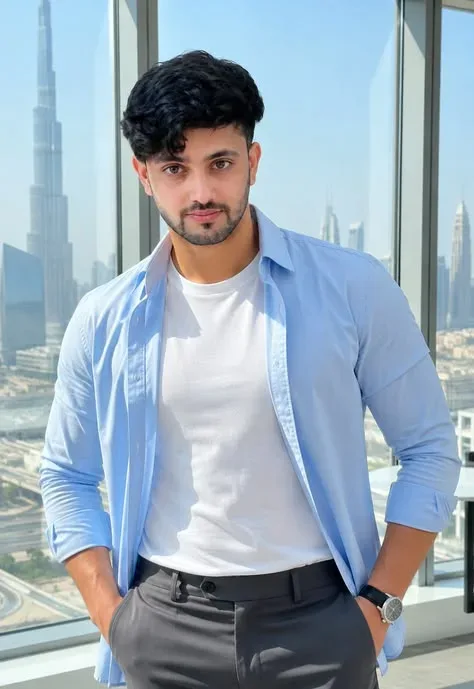 Modern Urban Smart-casual Portrait AI Photo Prompt preview example result
