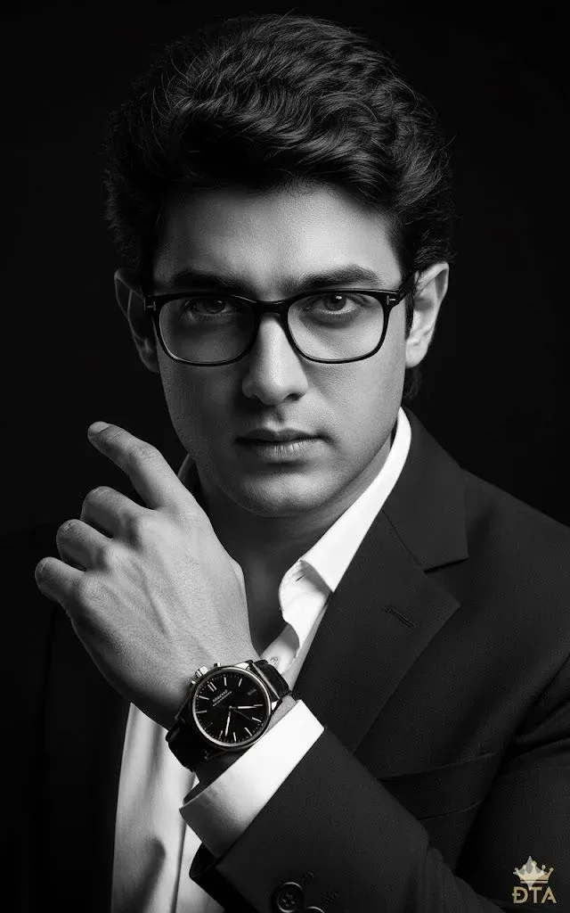 Monochrome Corporate Sophistication AI Photo Prompt preview example result