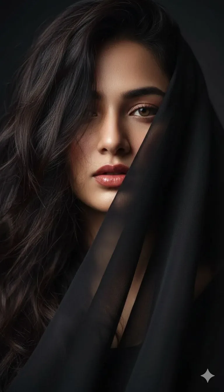 Mysterious Veil Fine Art Photography AI Photo Prompt preview example result