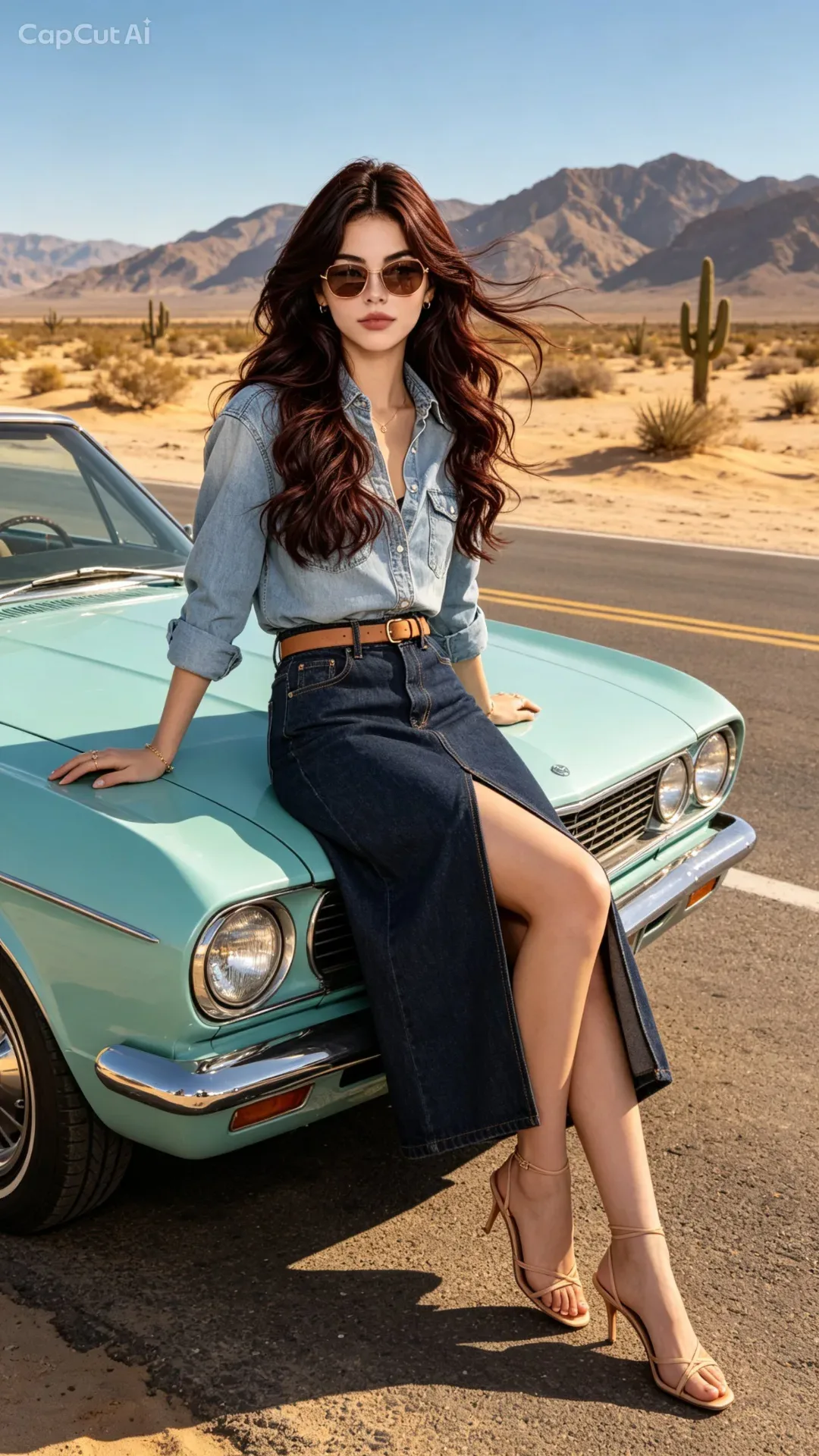 Old Vintage Car AI Photo Prompt preview example result