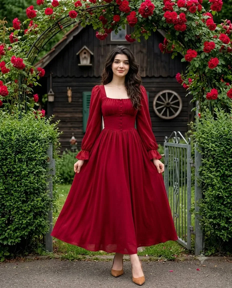 Outdoor Portrait Of The Woman AI Photo Prompt preview example result