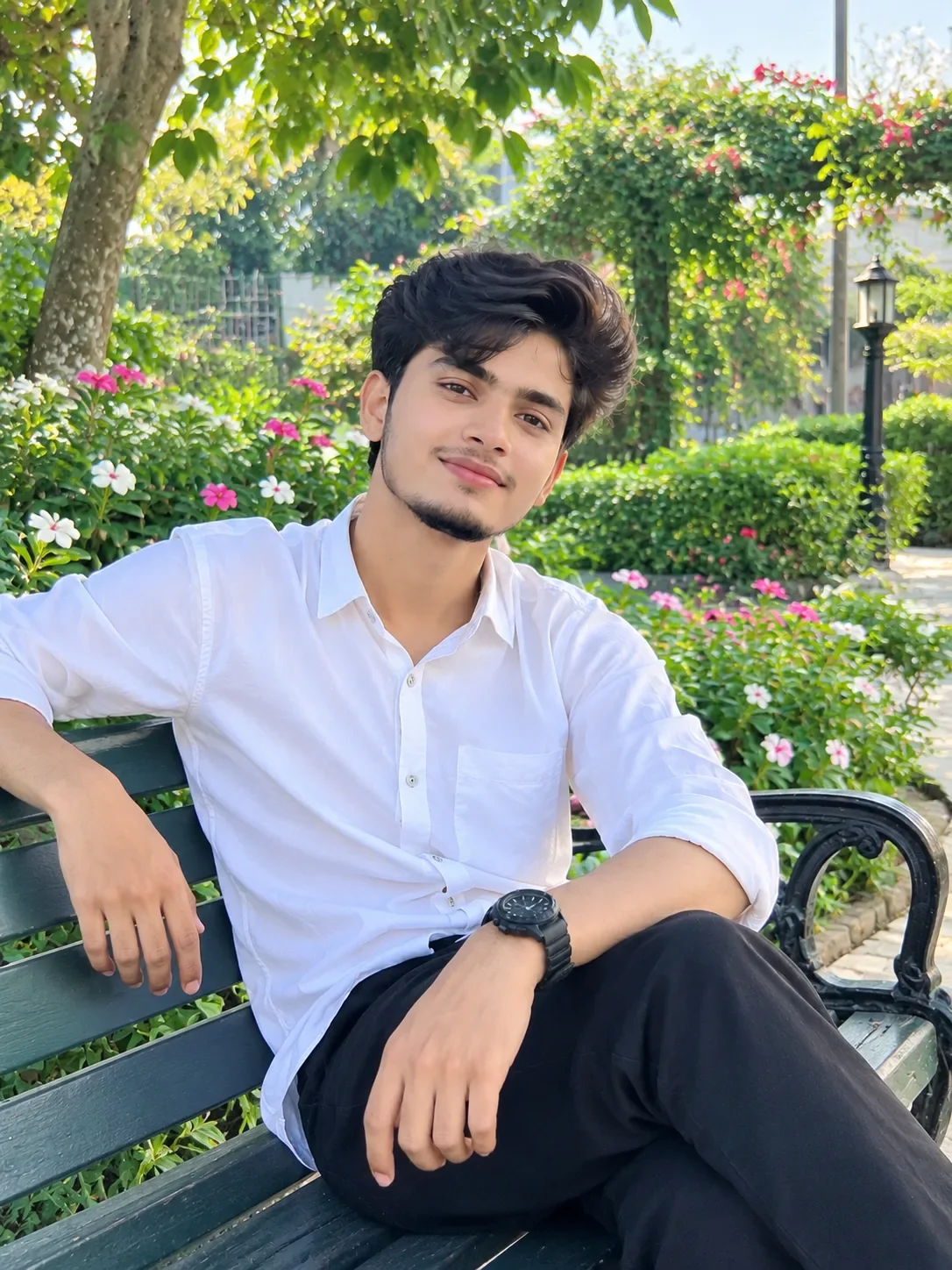 Peaceful Garden Vibes AI Photo Prompt preview example result