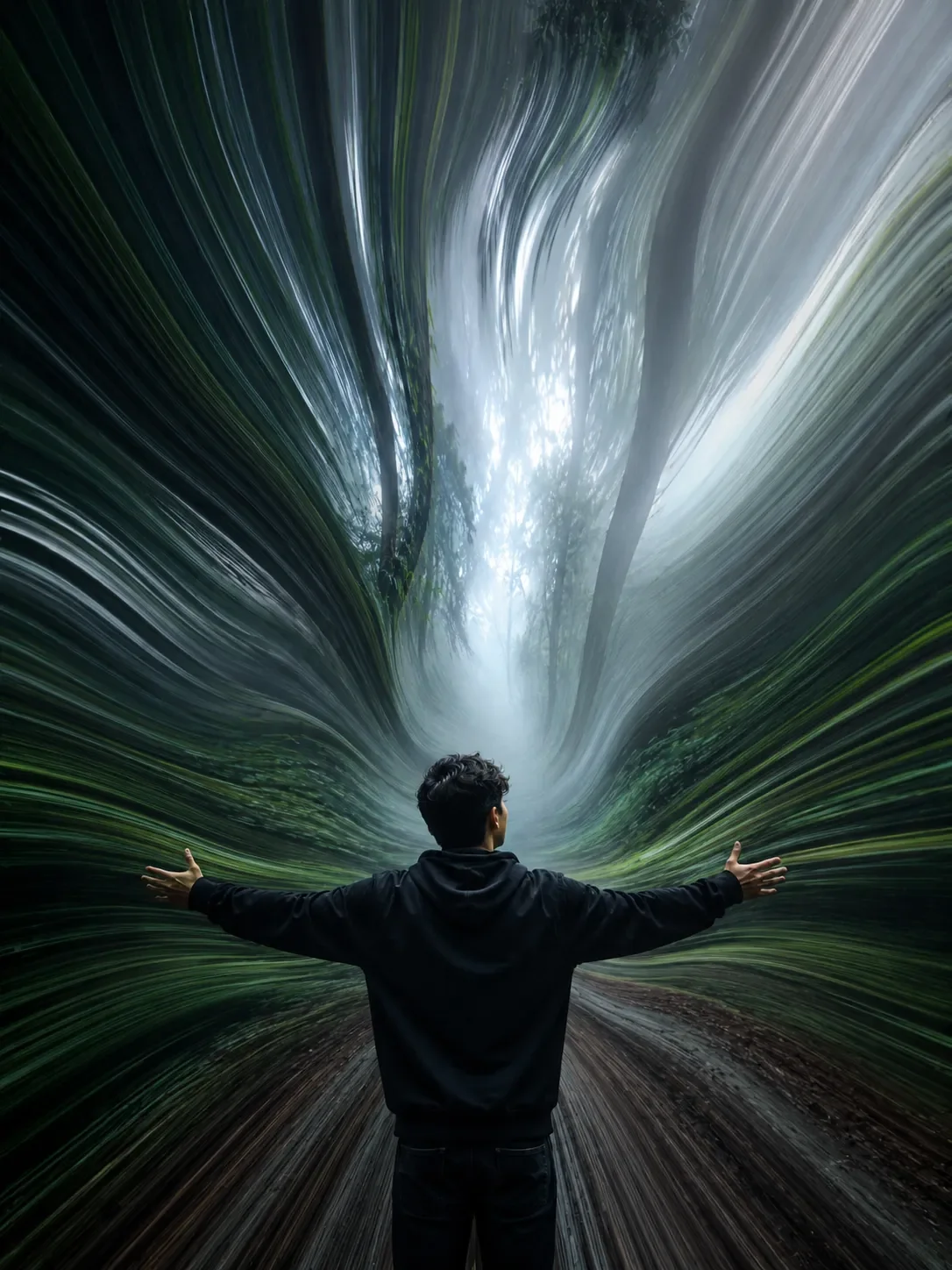 Pixel Stretch Artwork AI Photo Prompt preview example result