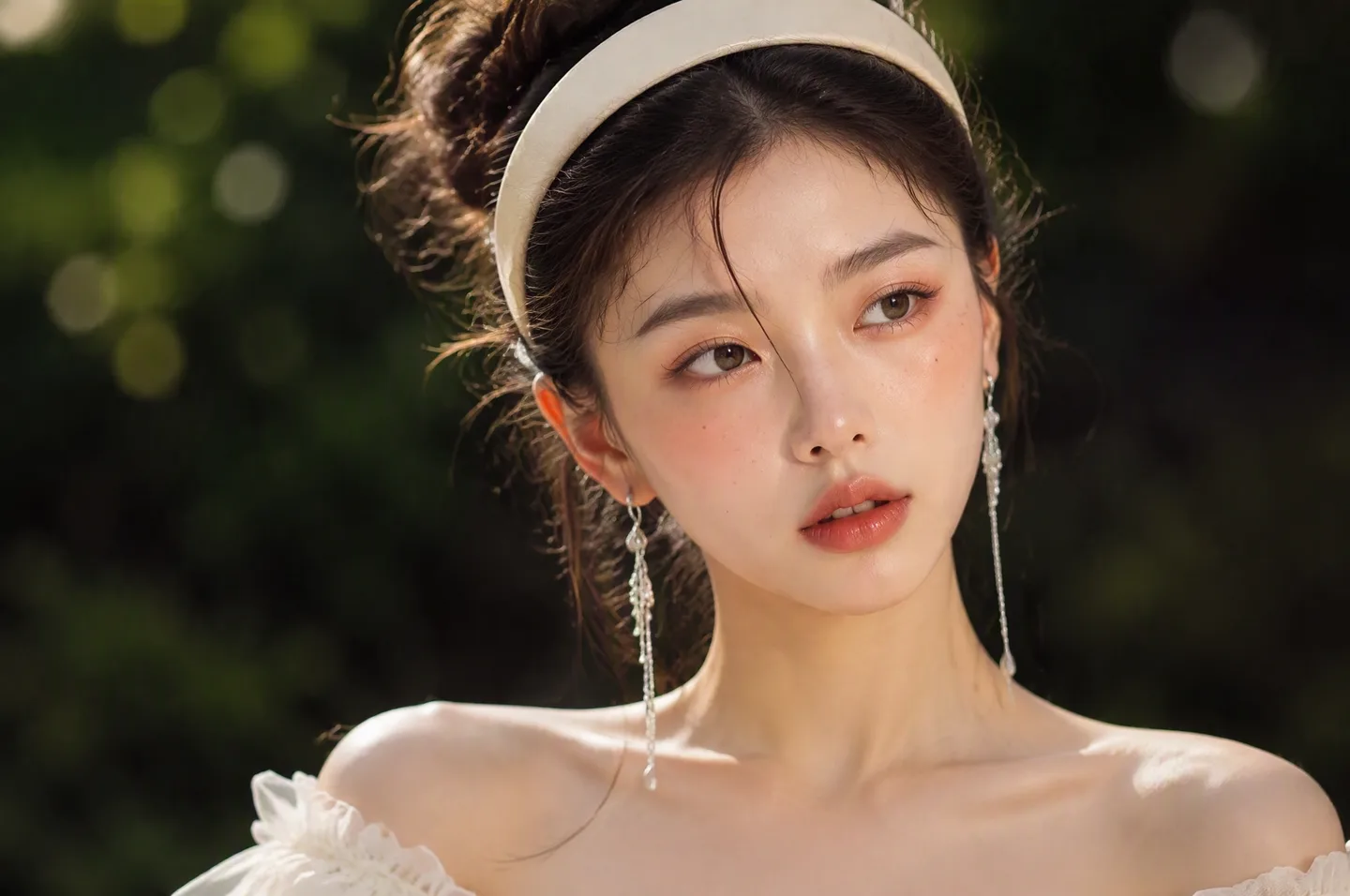 Portrait Of A Beautiful Young East Asian Woman AI Photo Prompt generated preview