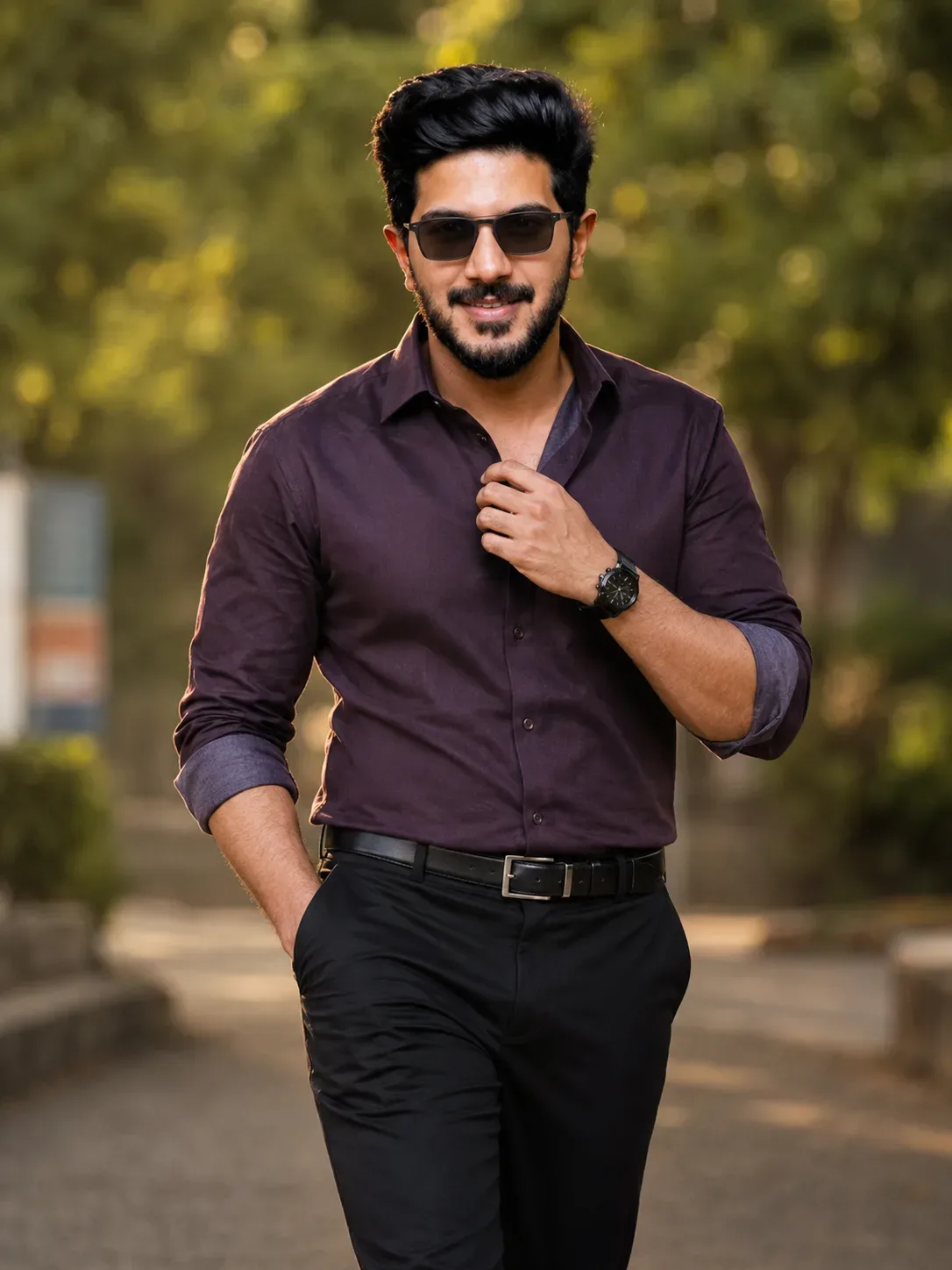 Portrait Of Stylish Man AI Photo Prompt preview example result