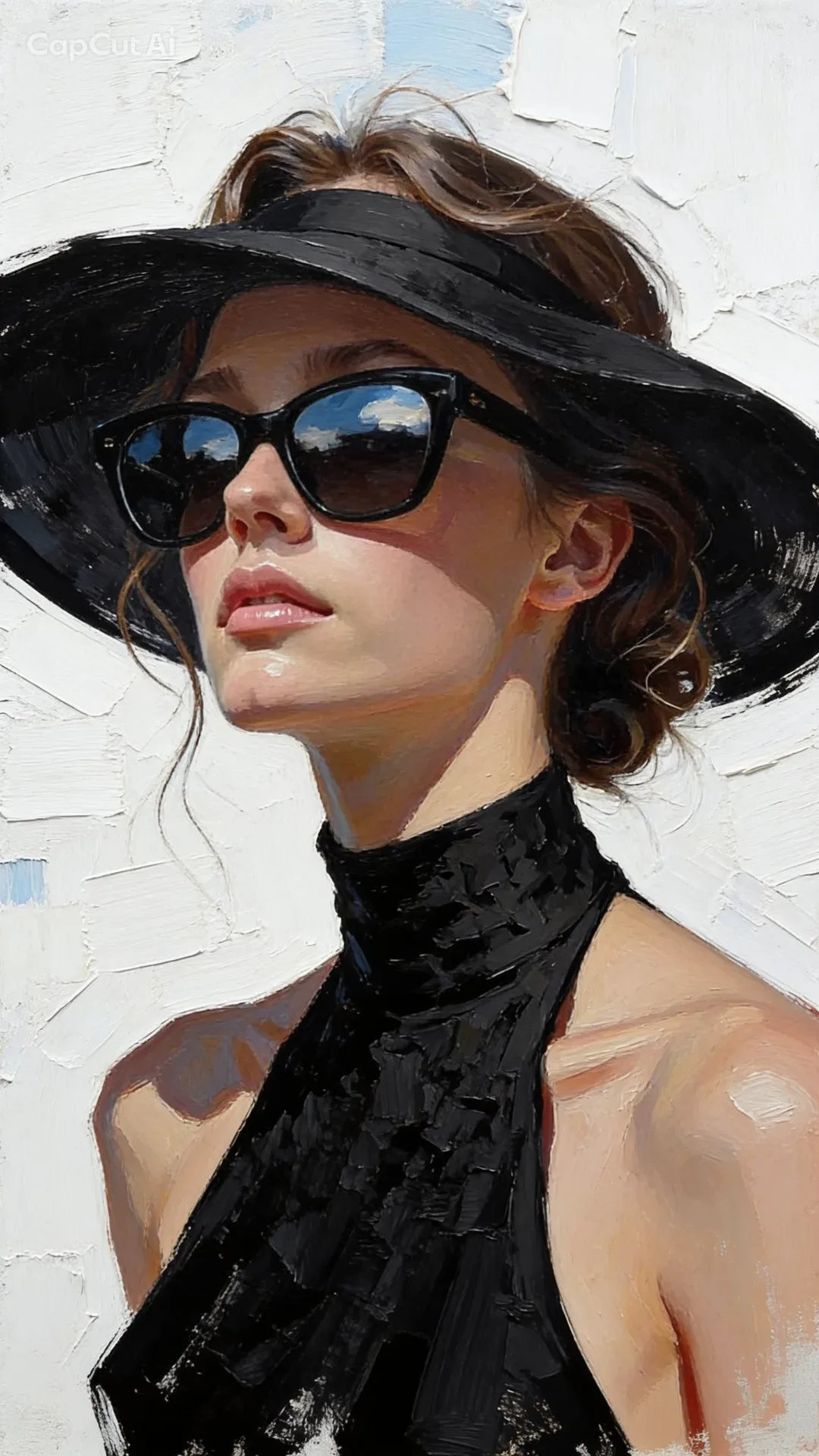 Premium Fine-art Gallery AI Photo Prompt preview example result